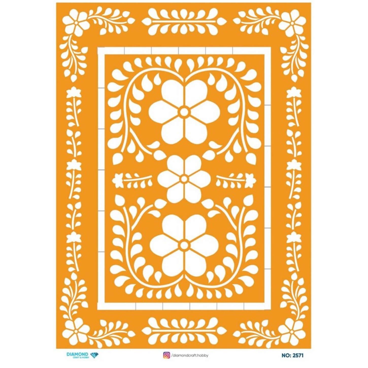 ديكوباج ورق الأرز الماسي2571