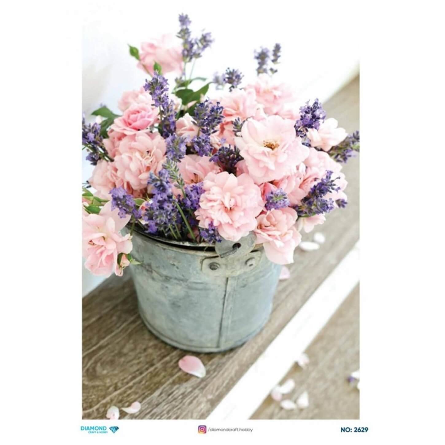 ديكوباج ورق الأرز الماسي2629