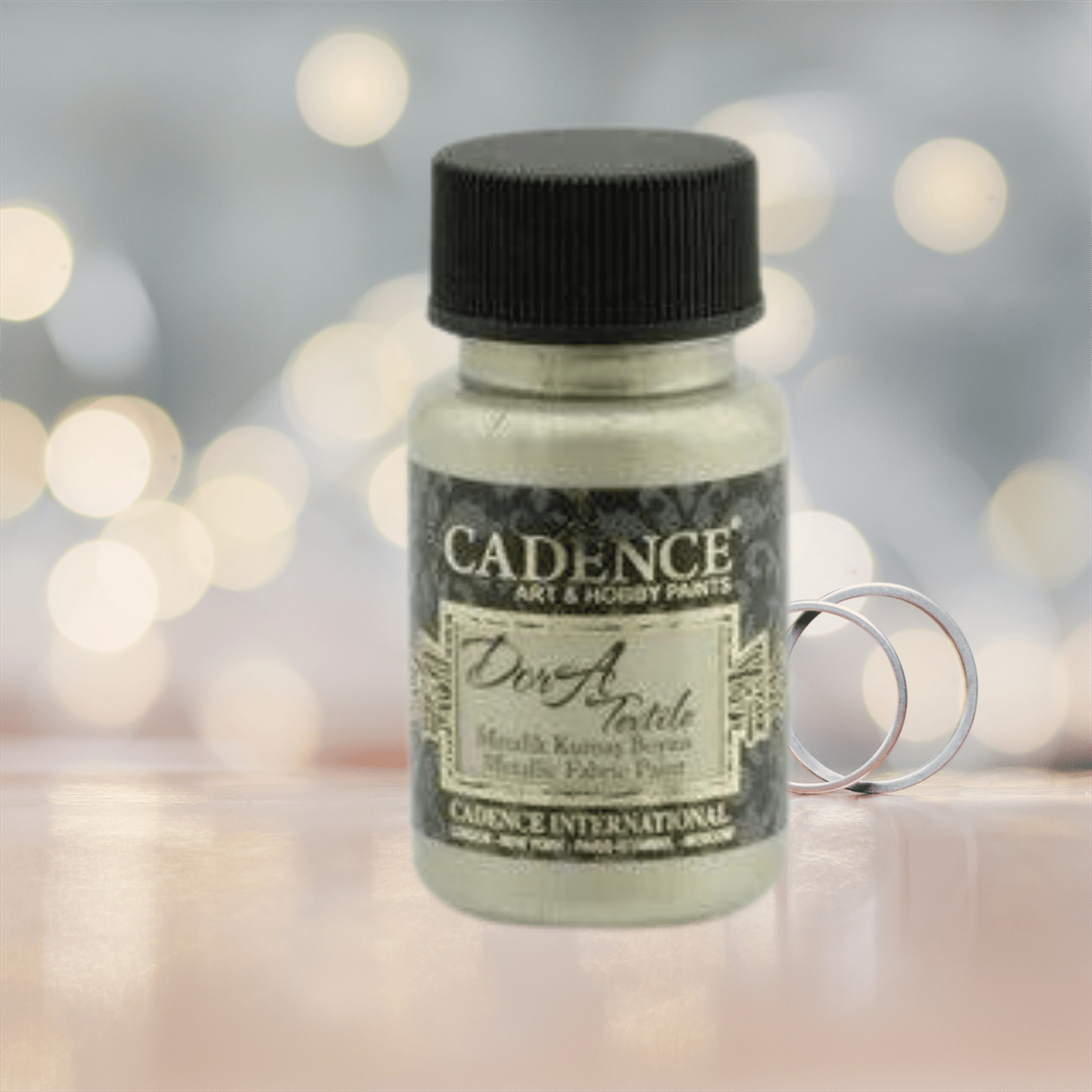 Ткань Dora Металлик 1137 Платина 50 мл