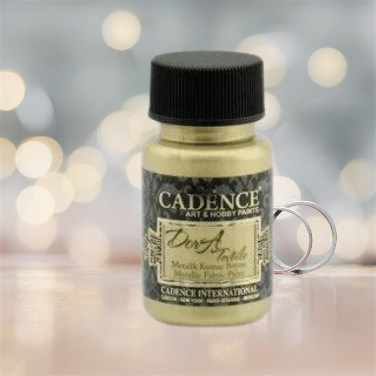 Dora Fabric Metallic 1148 White Gold 50 ml