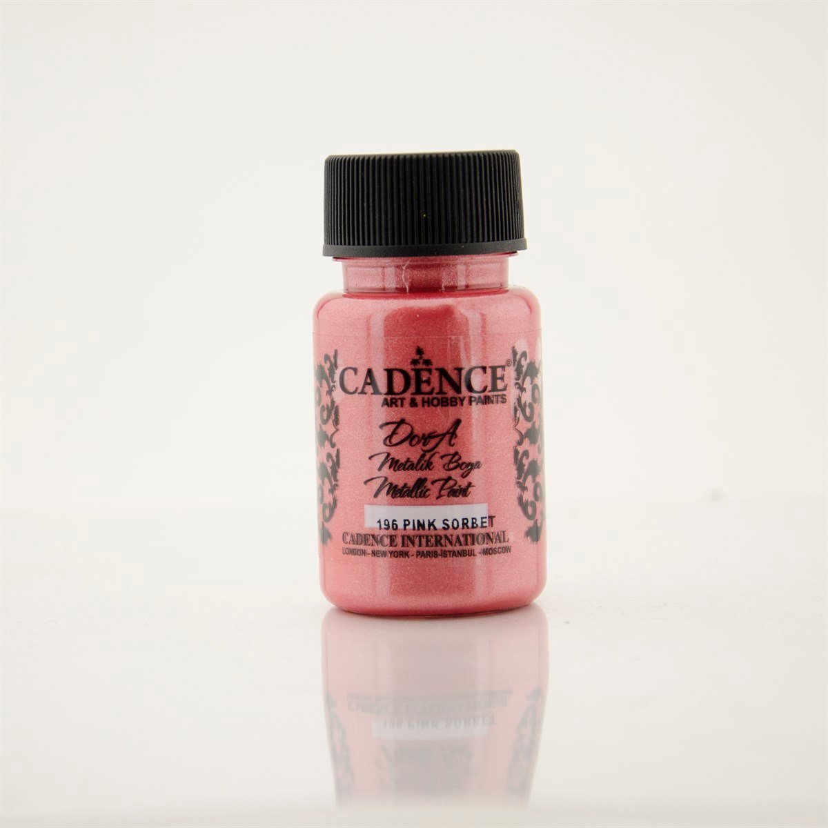 Dora Metallic Paint 196 Sherbet Pink 50ml