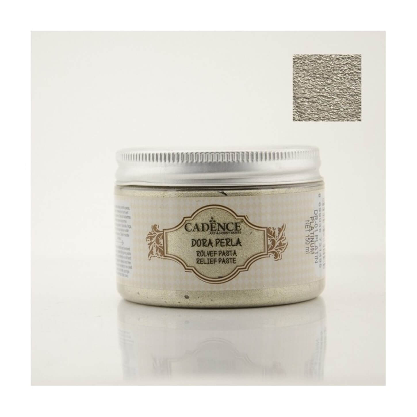 DR01 Platinum Dora Perla Рельефная паста