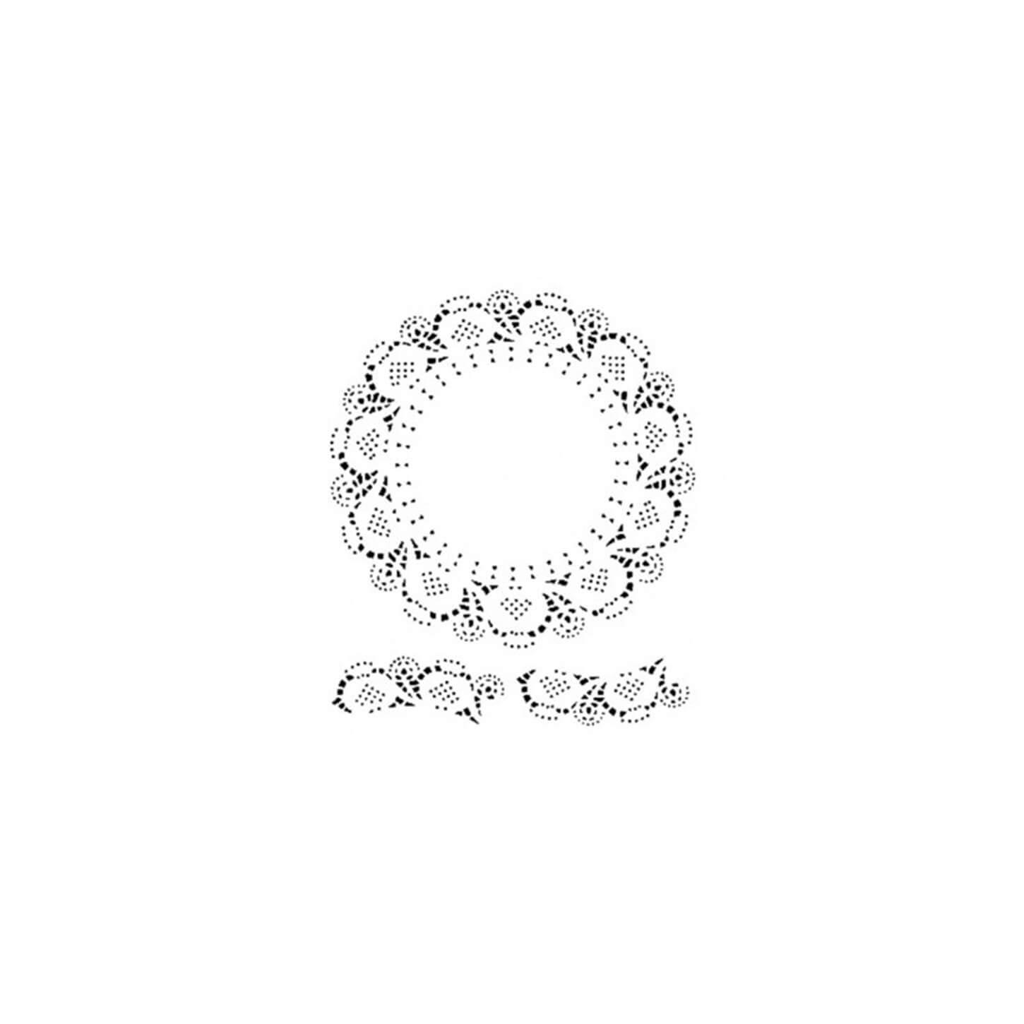 استنسل سلسلة الدانتيل DS05 25x35