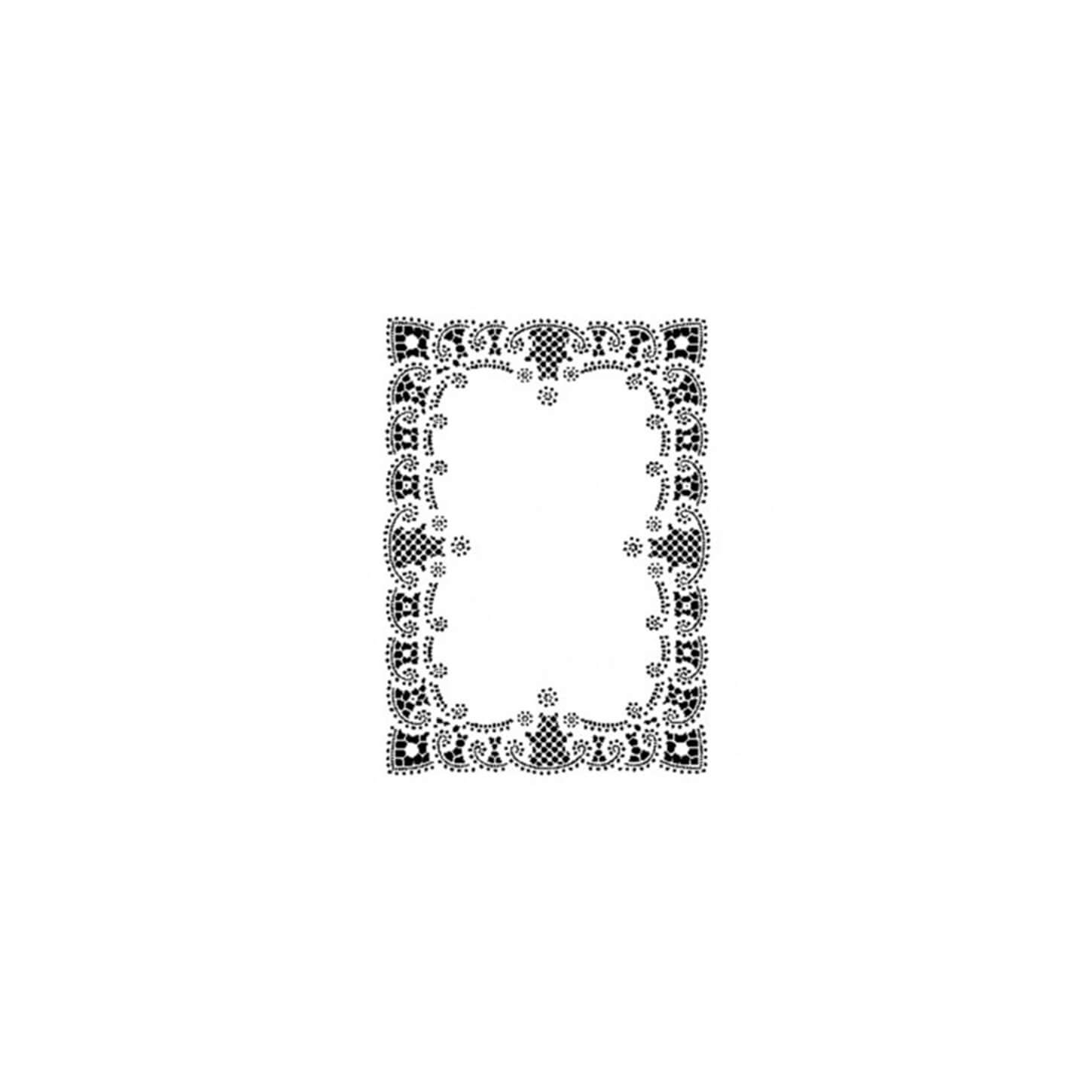 Трафарет кружевной серии DS11 25x35