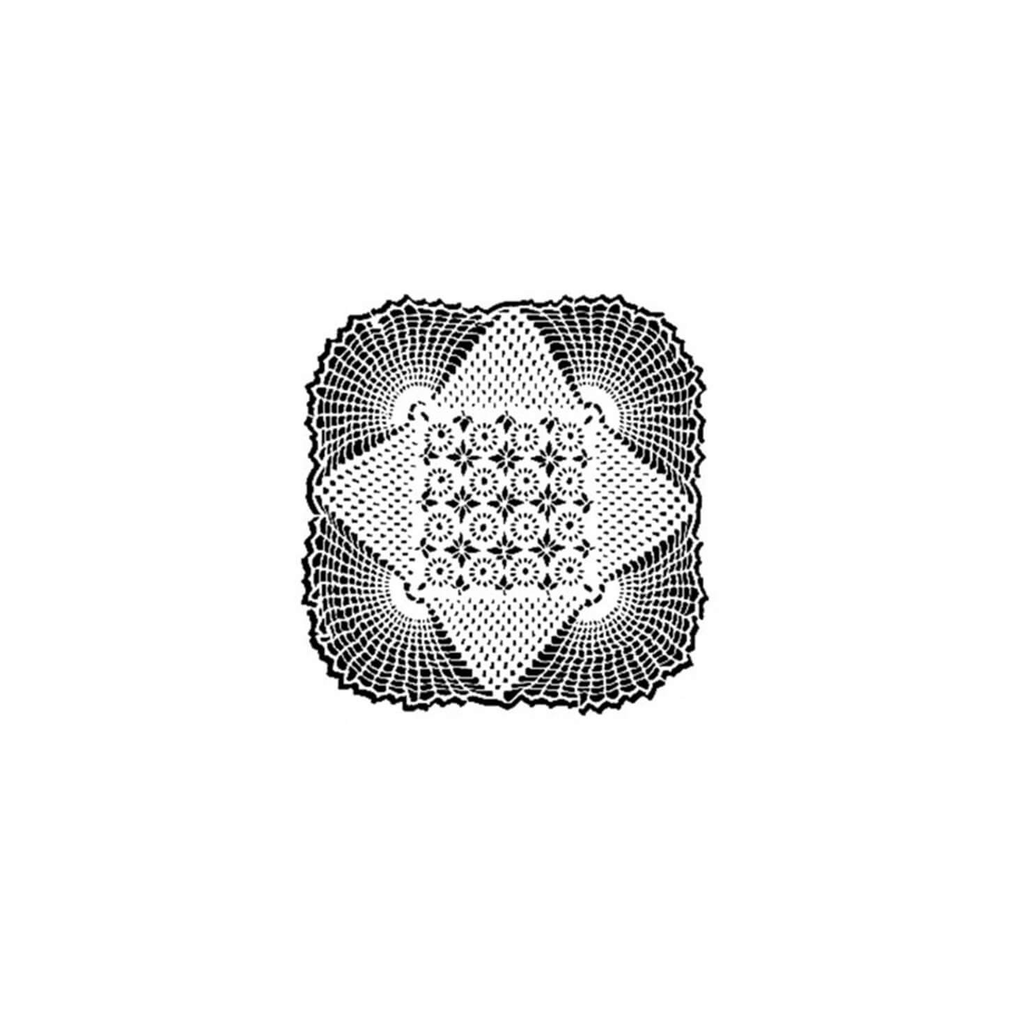 استنسل سلسلة الدانتيل DS27 25x35