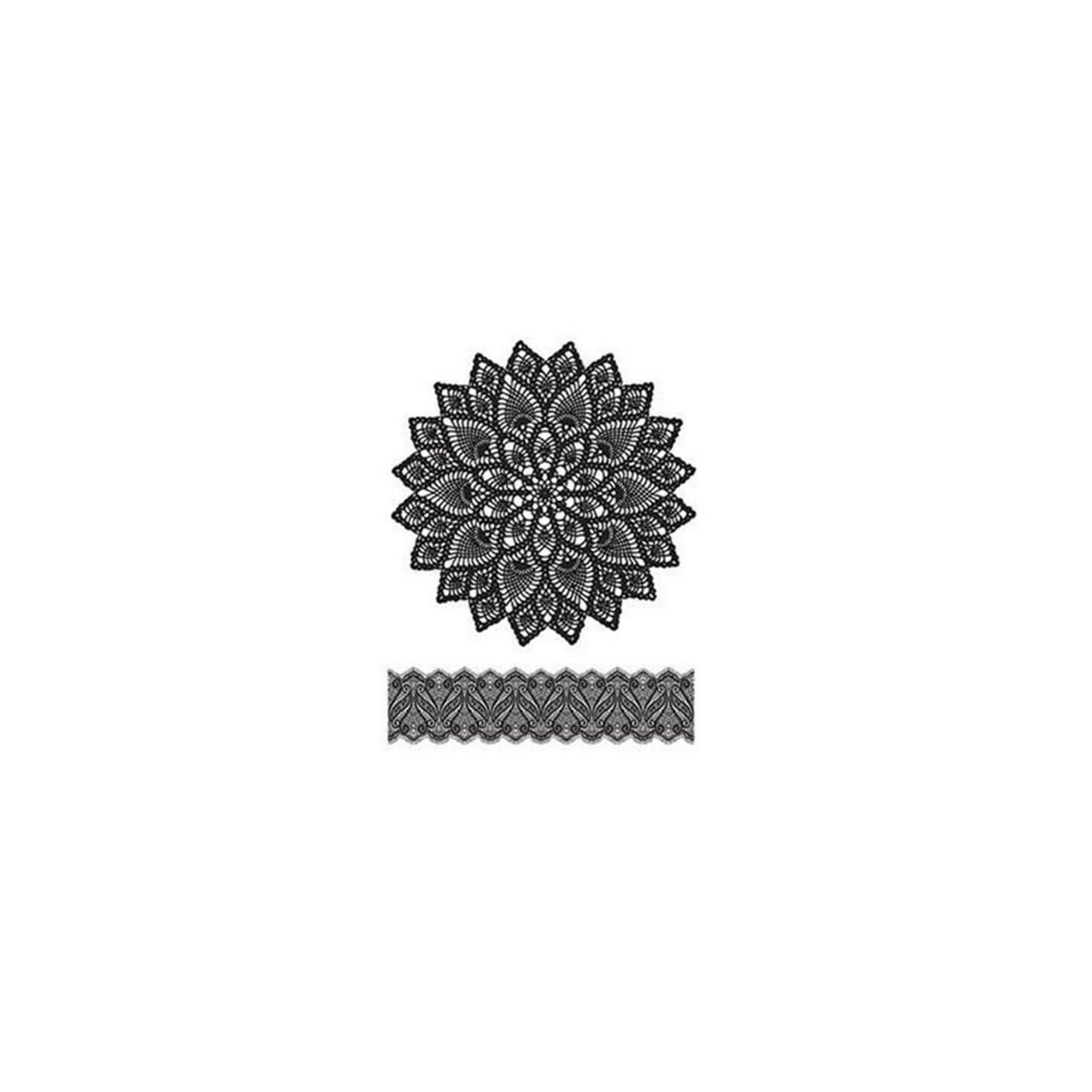 Готовый трансфер для кружева Dt-003 35x50