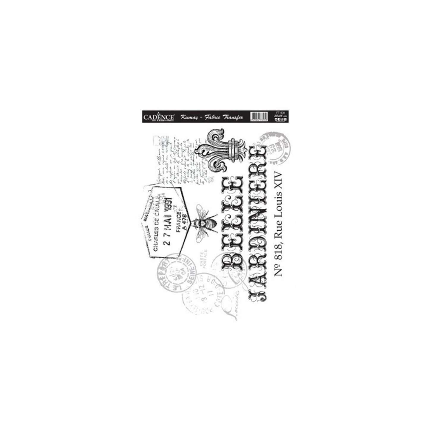 Fabric Transfer Ft09 25x35