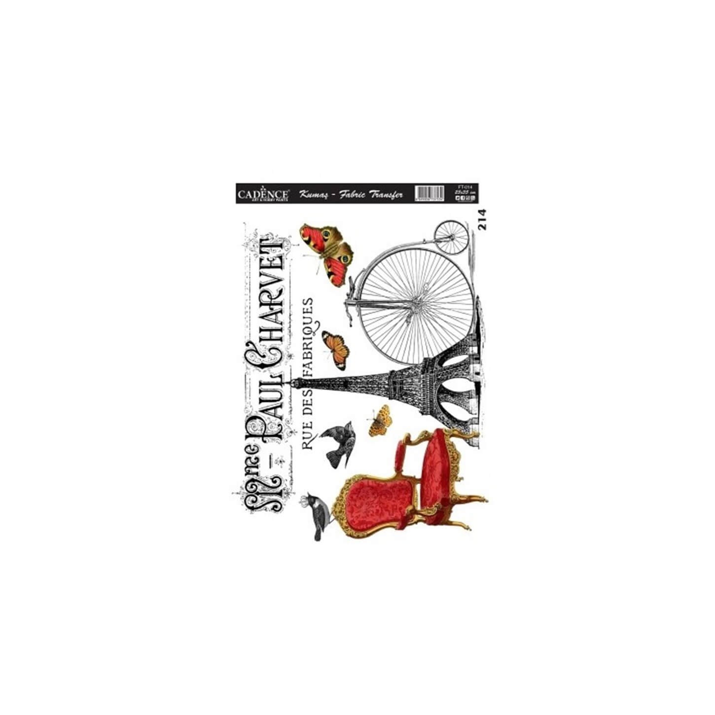 Fabric Transfer Ft14 25x35
