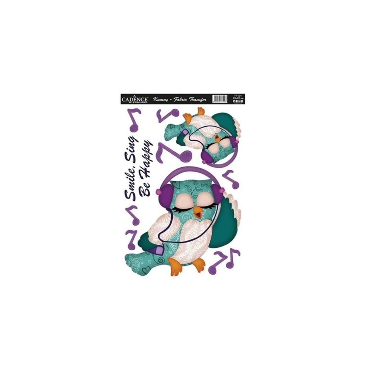 Трансфер по ткани Ft21 25x35