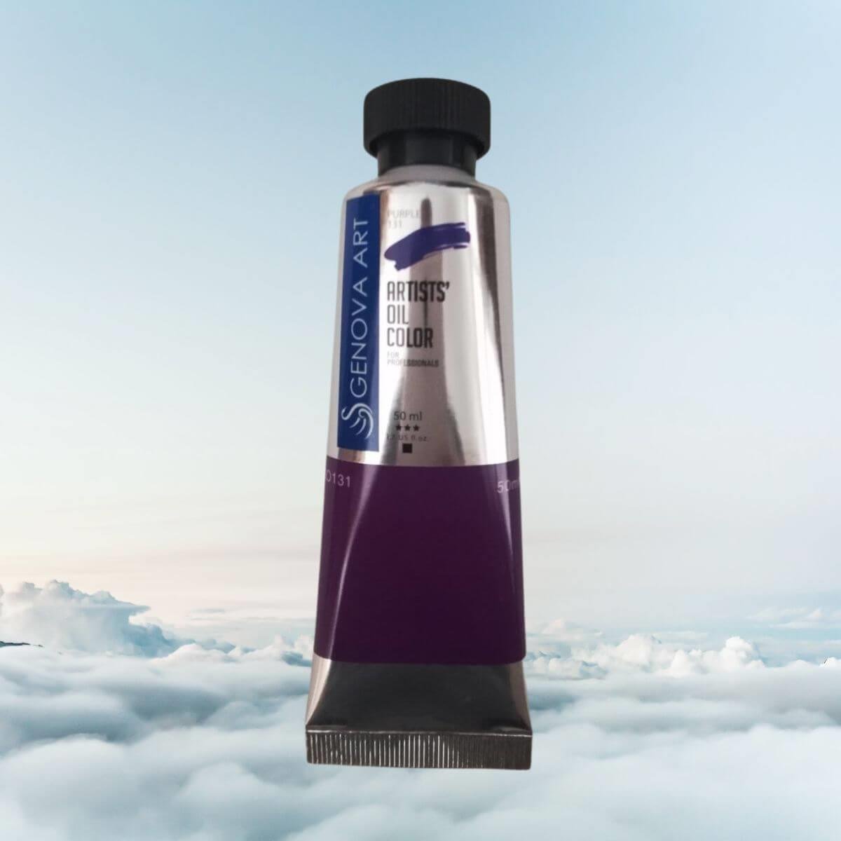 طلاء زيت جينوفا 131 بنفسجي 50 مل