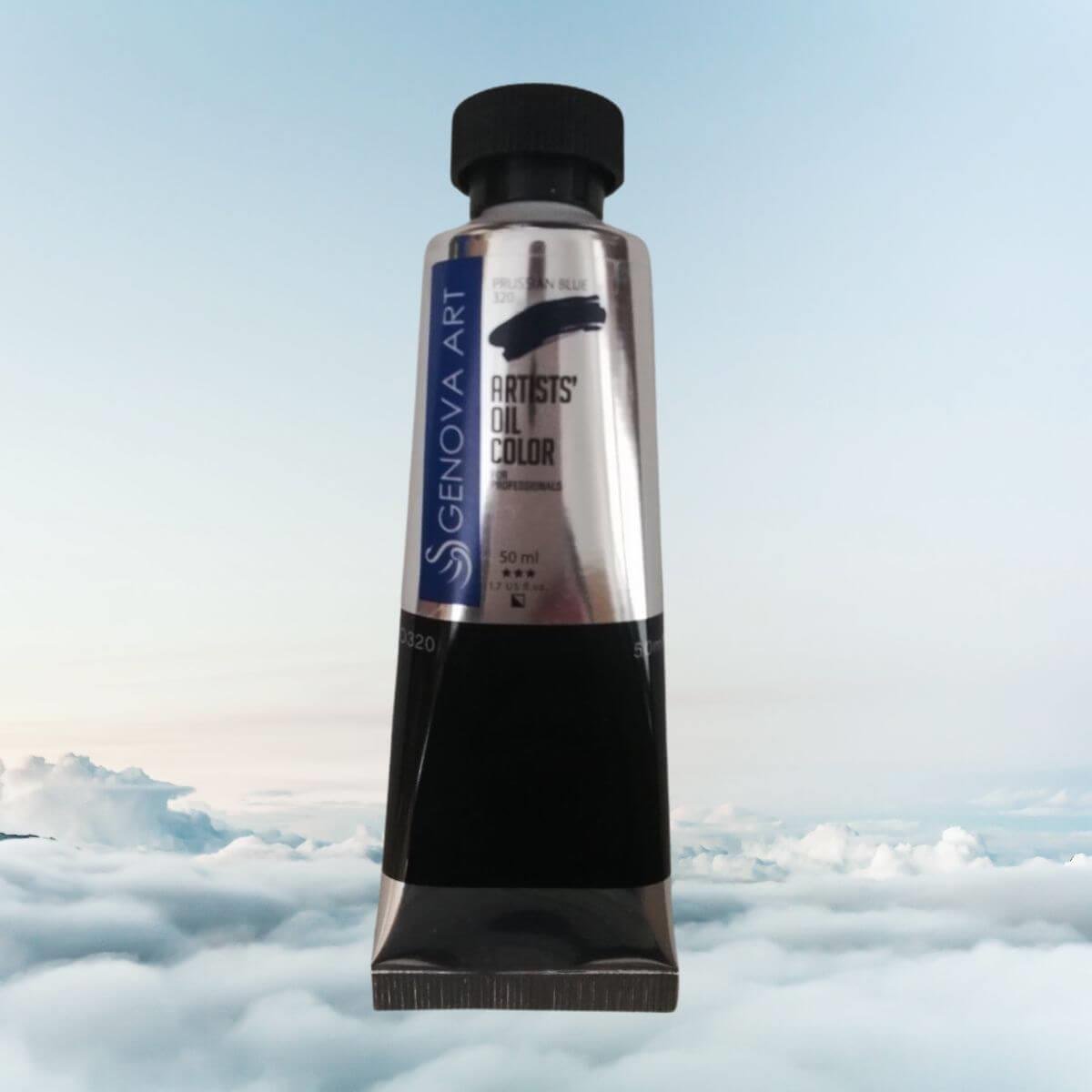 طلاء زيت جينوفا 320 أزرق بروسي 50 مل