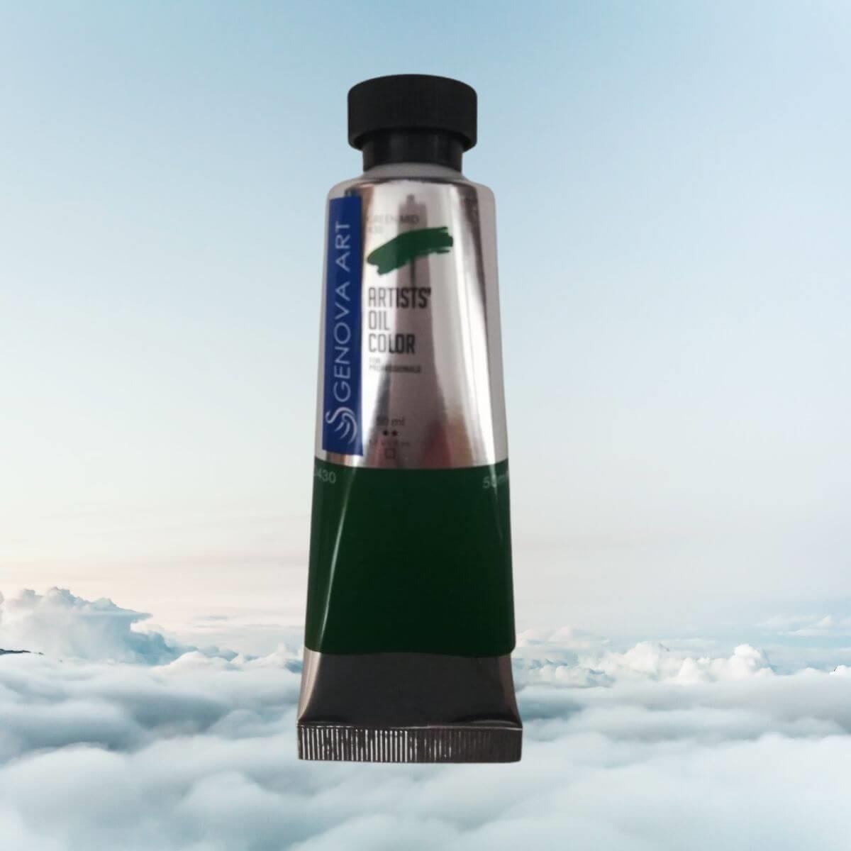 جينوفا زيت زيتي 430 أخضر وسط 50 مل