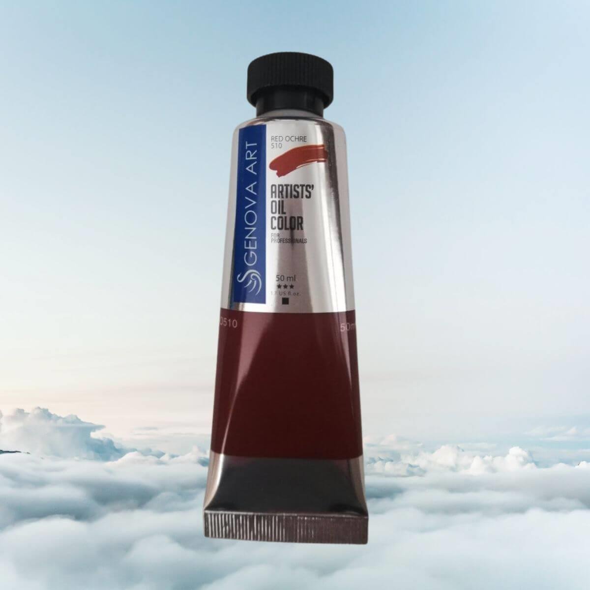Масляная краска Genova 510 Красная охра 50 мл