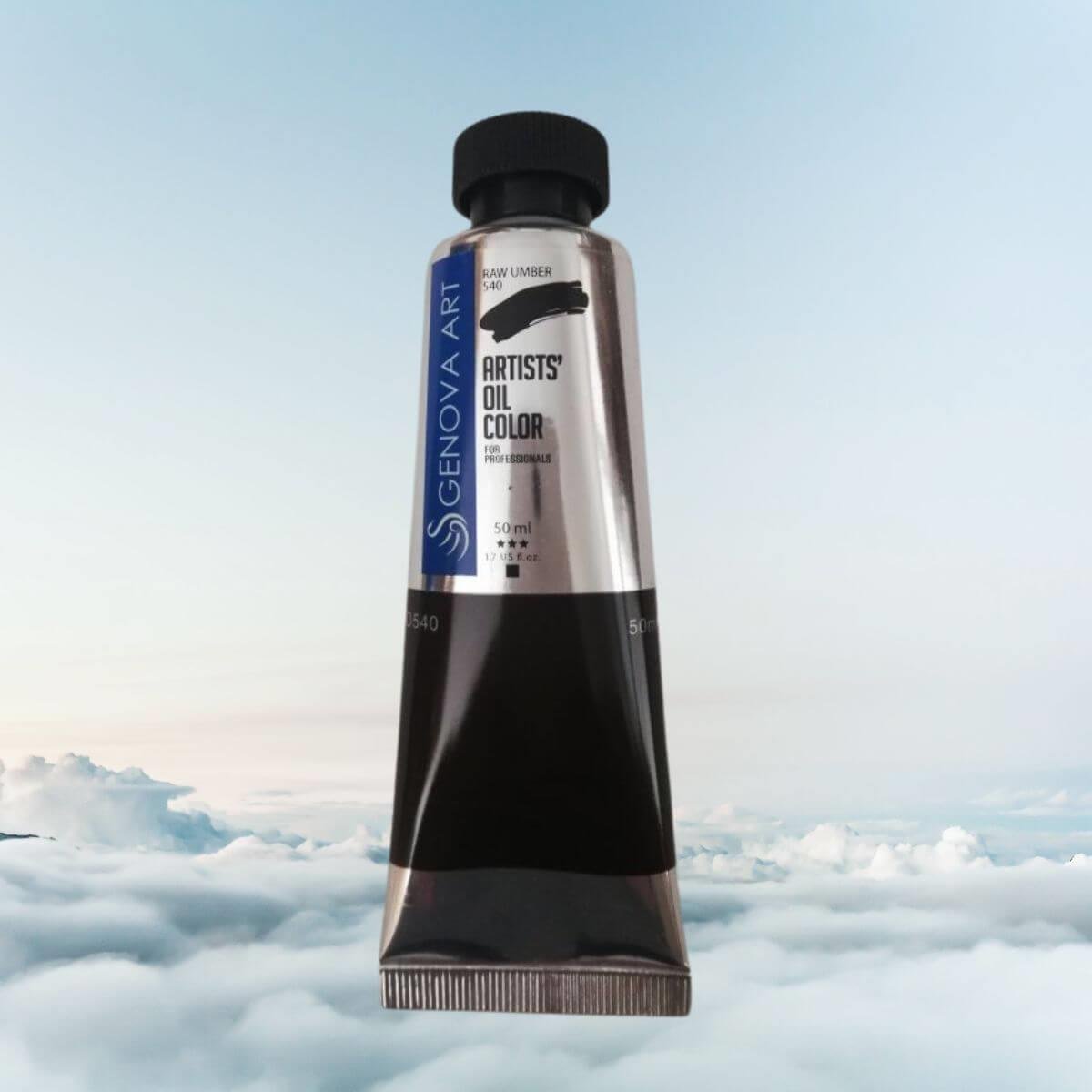 طلاء زيت جينوفا 540 خام أمبر 50 مل