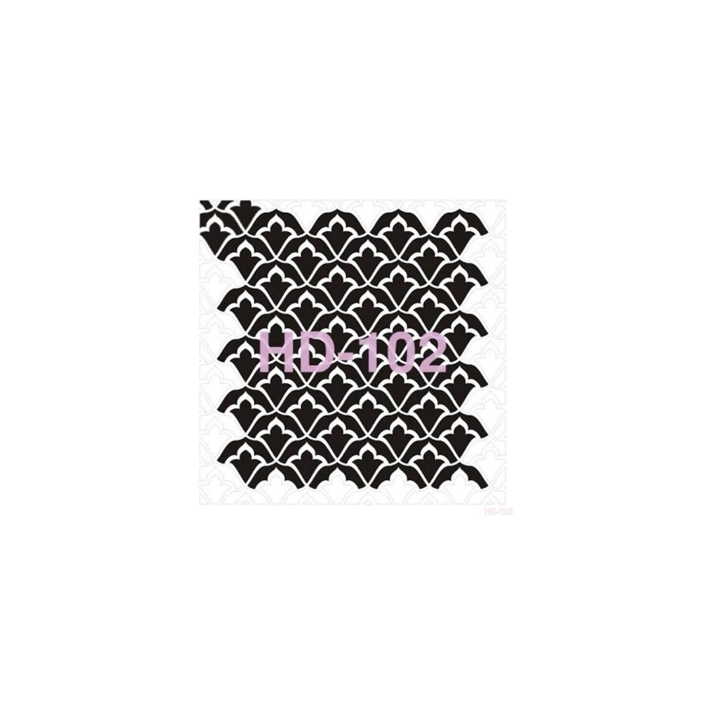 Трафарет для домашнего декора HD102 45х45