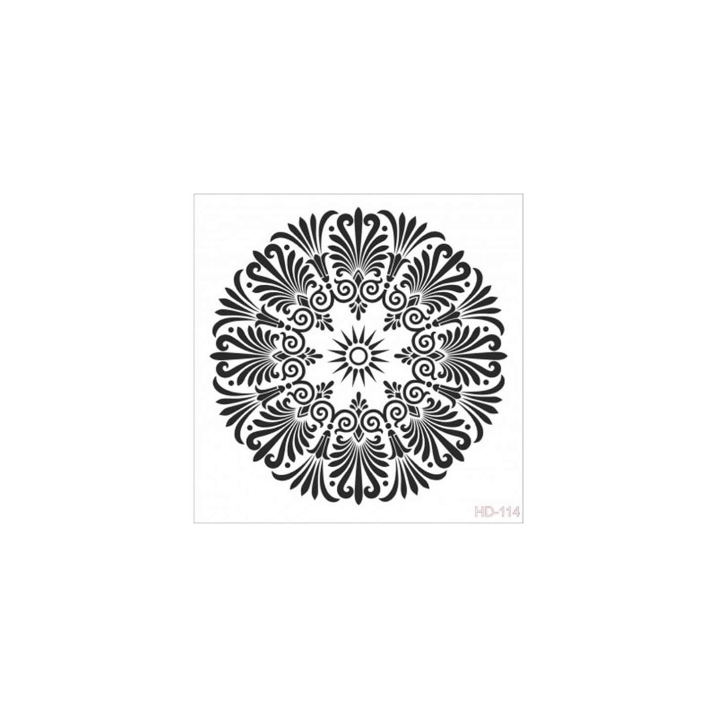 Трафарет для домашнего декора HD114 45х45