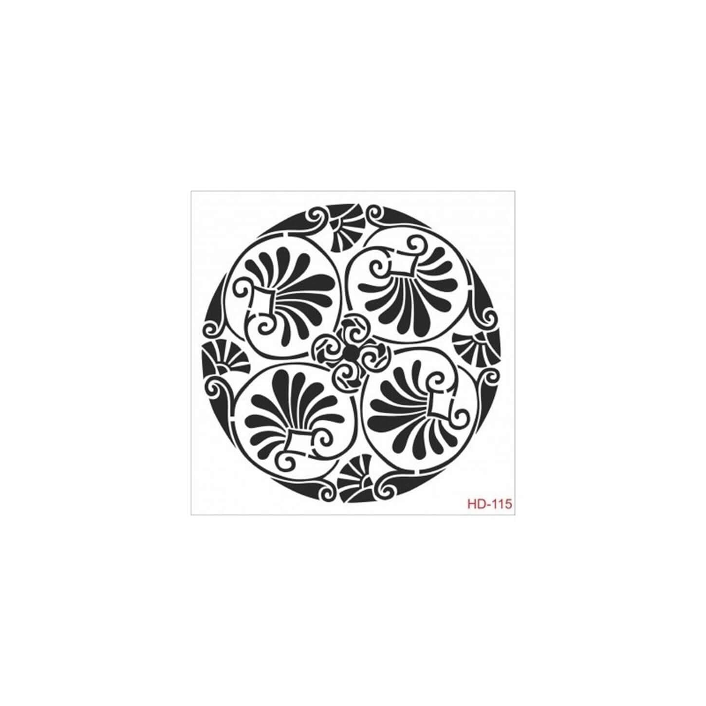 Трафарет для домашнего декора HD115 45x45