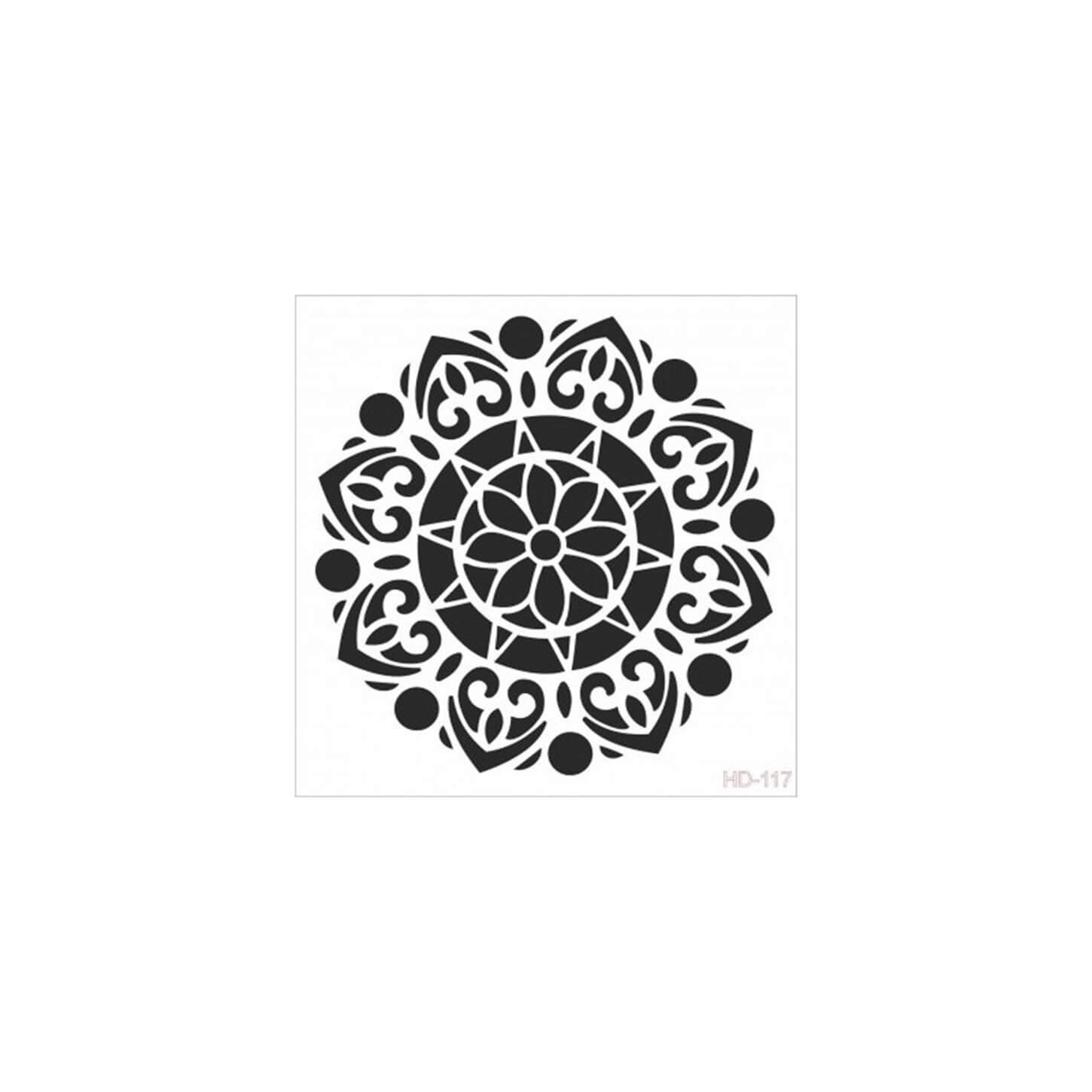 ديكور المنزل استنسل HD117 45x45