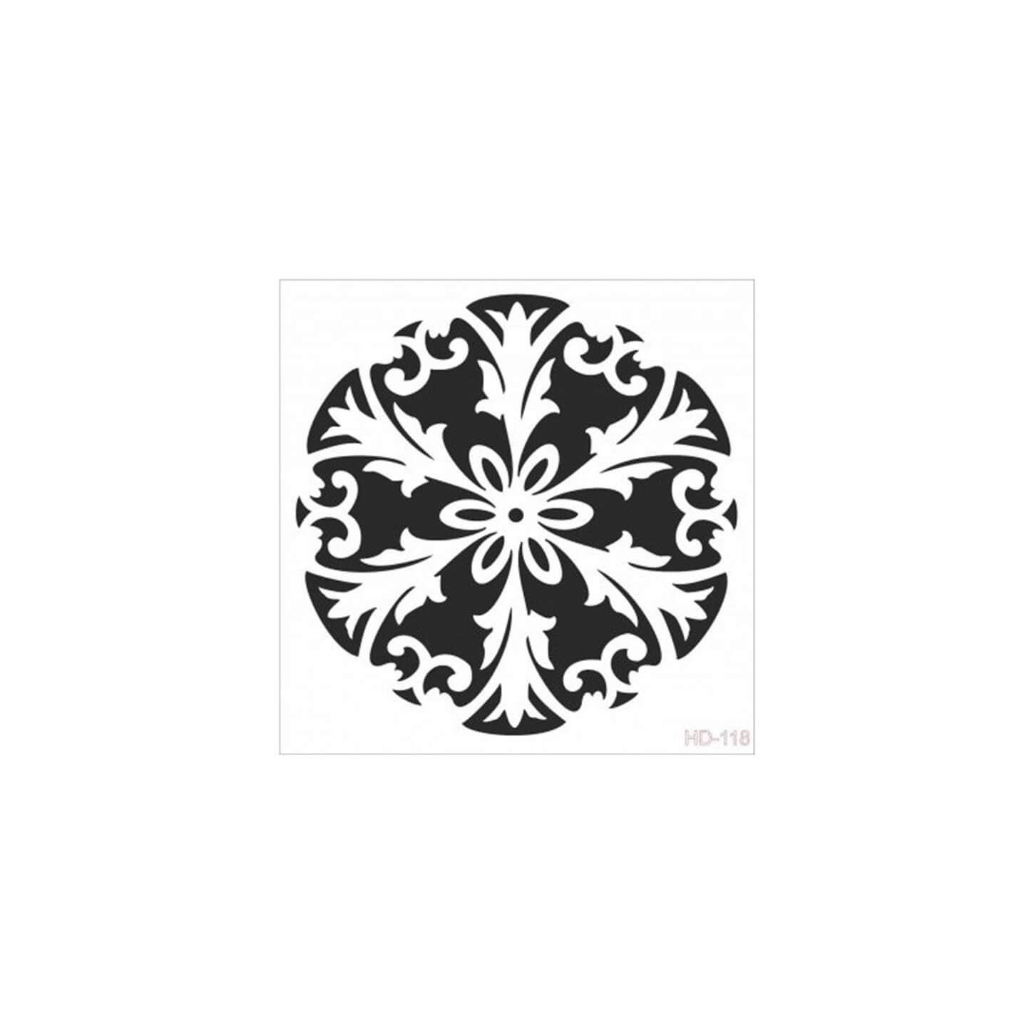 ديكور المنزل استنسل HD118 45x45