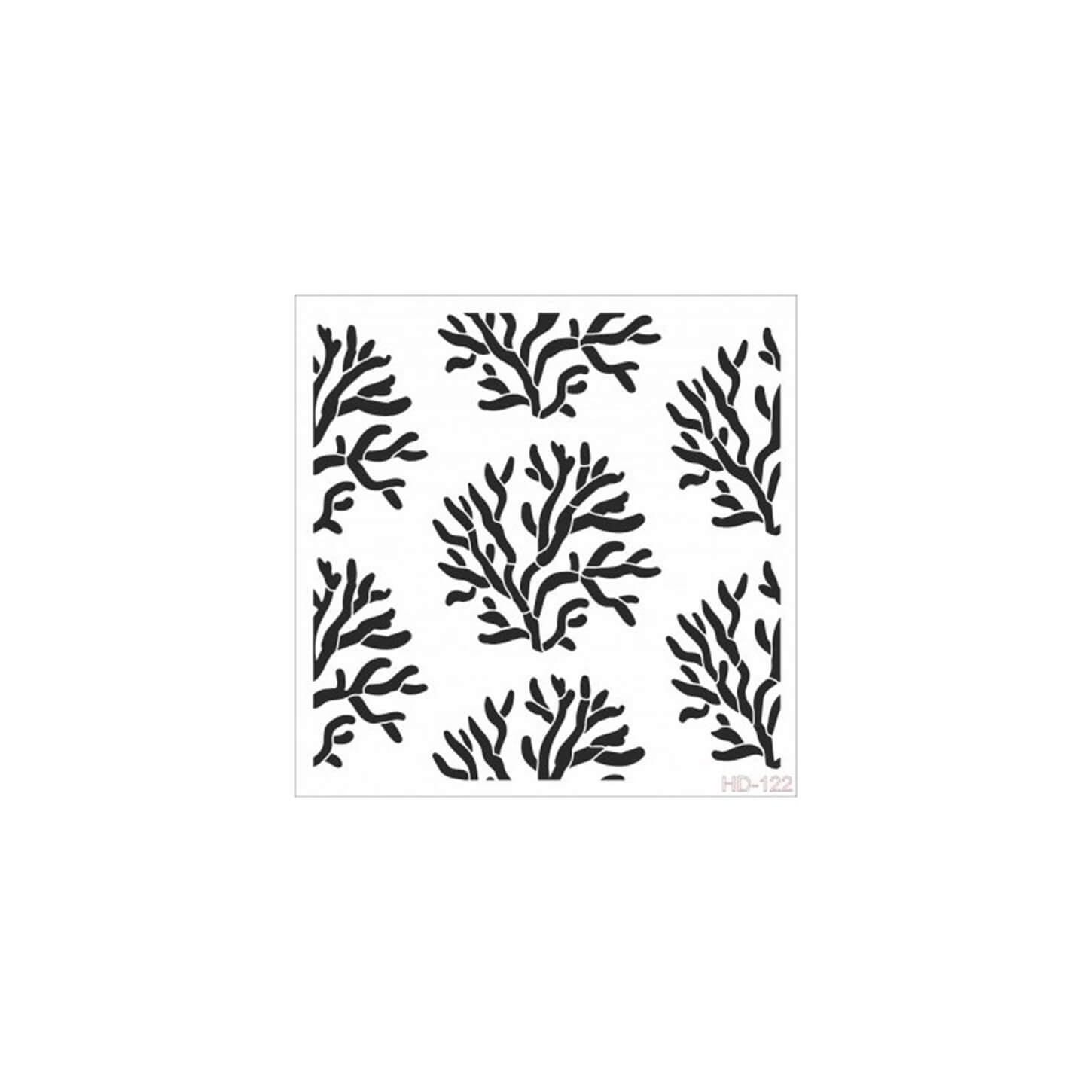 Трафарет для домашнего декора HD122 45х45