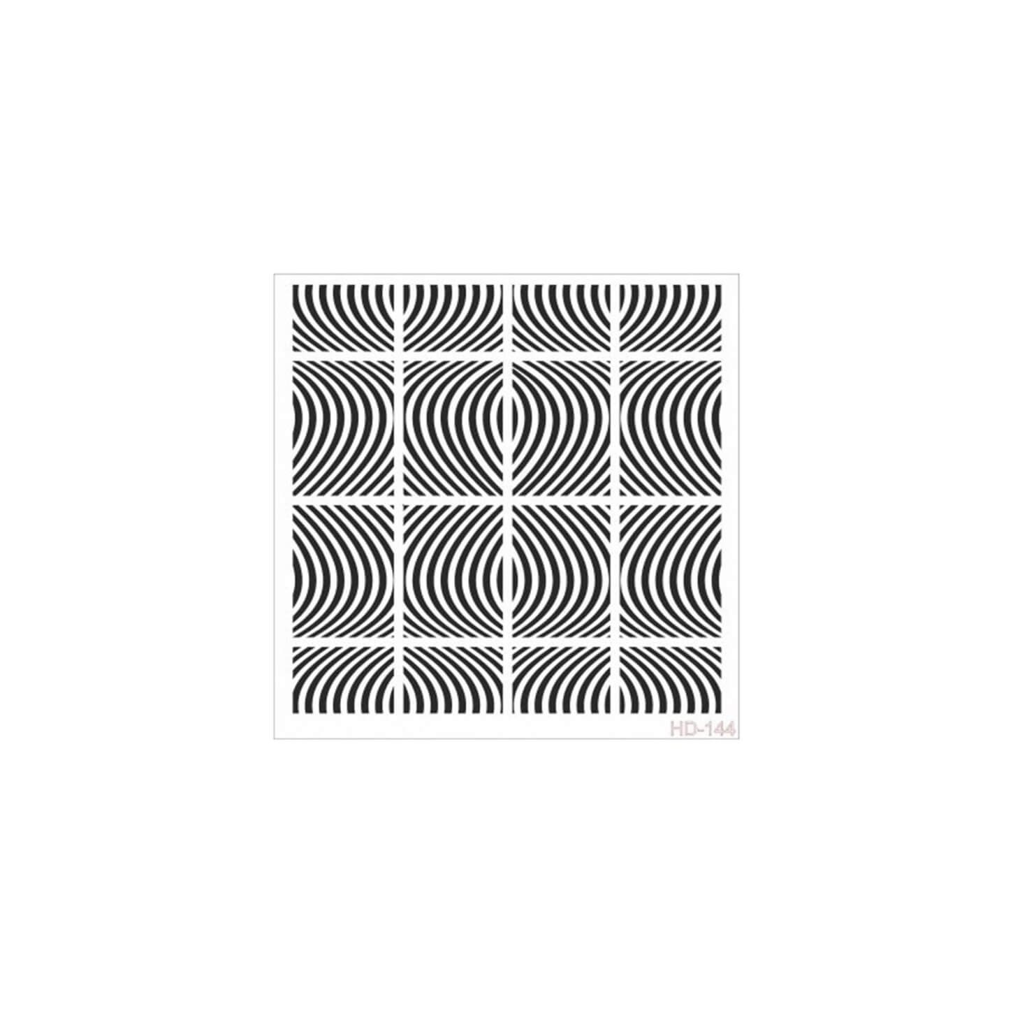 Трафарет для домашнего декора HD144 45x45