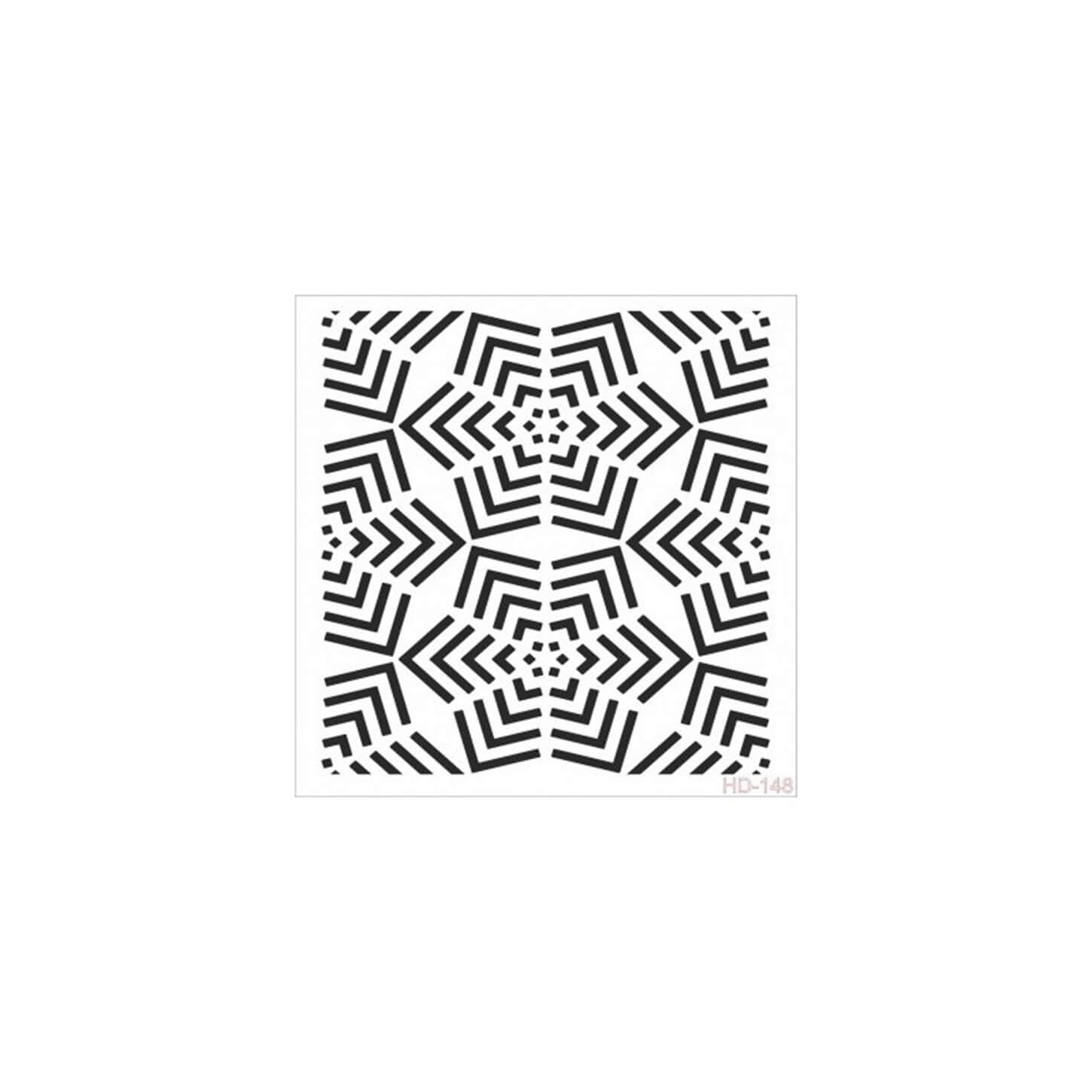 Трафарет для домашнего декора HD148 45х45