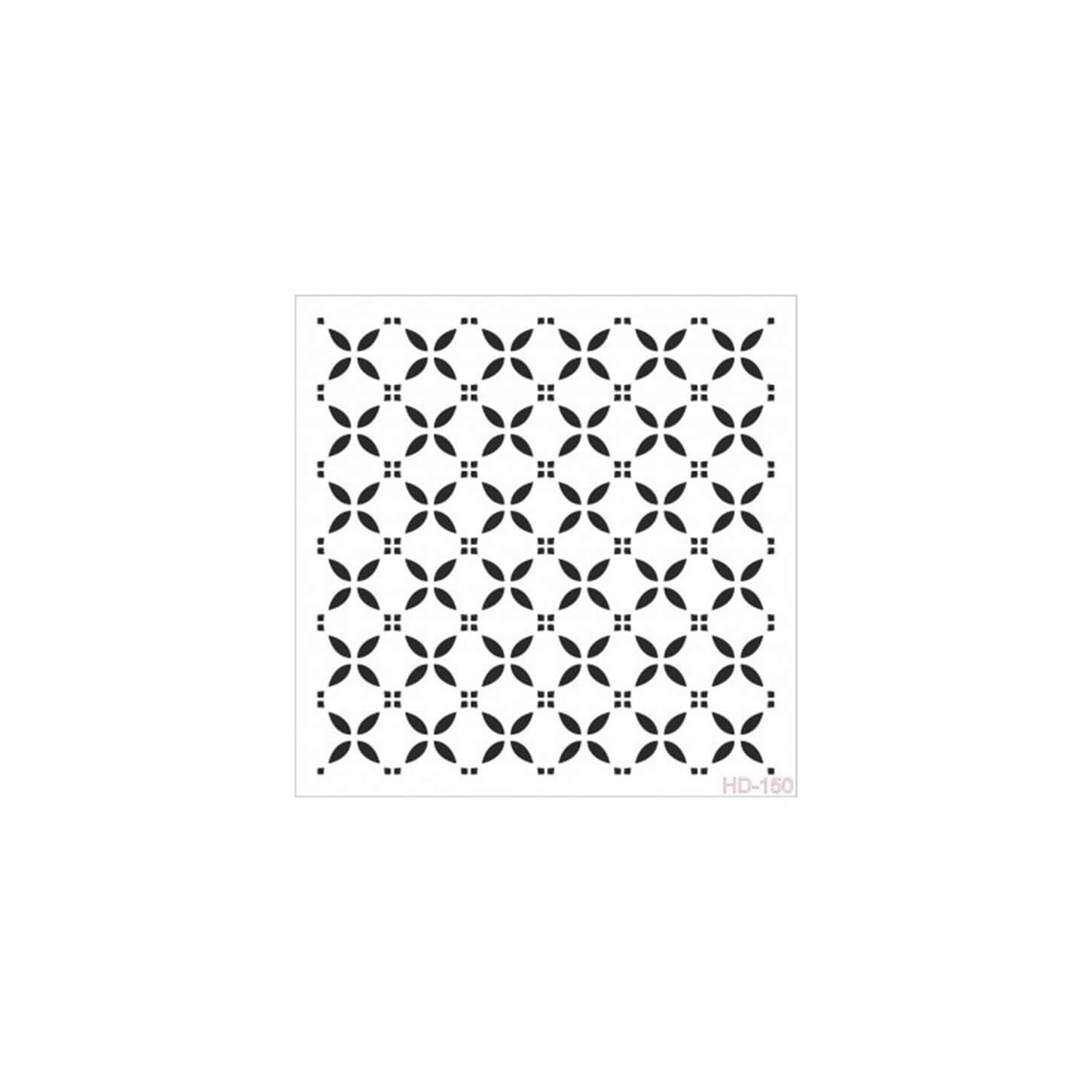 Трафарет для домашнего декора HD150 45x45