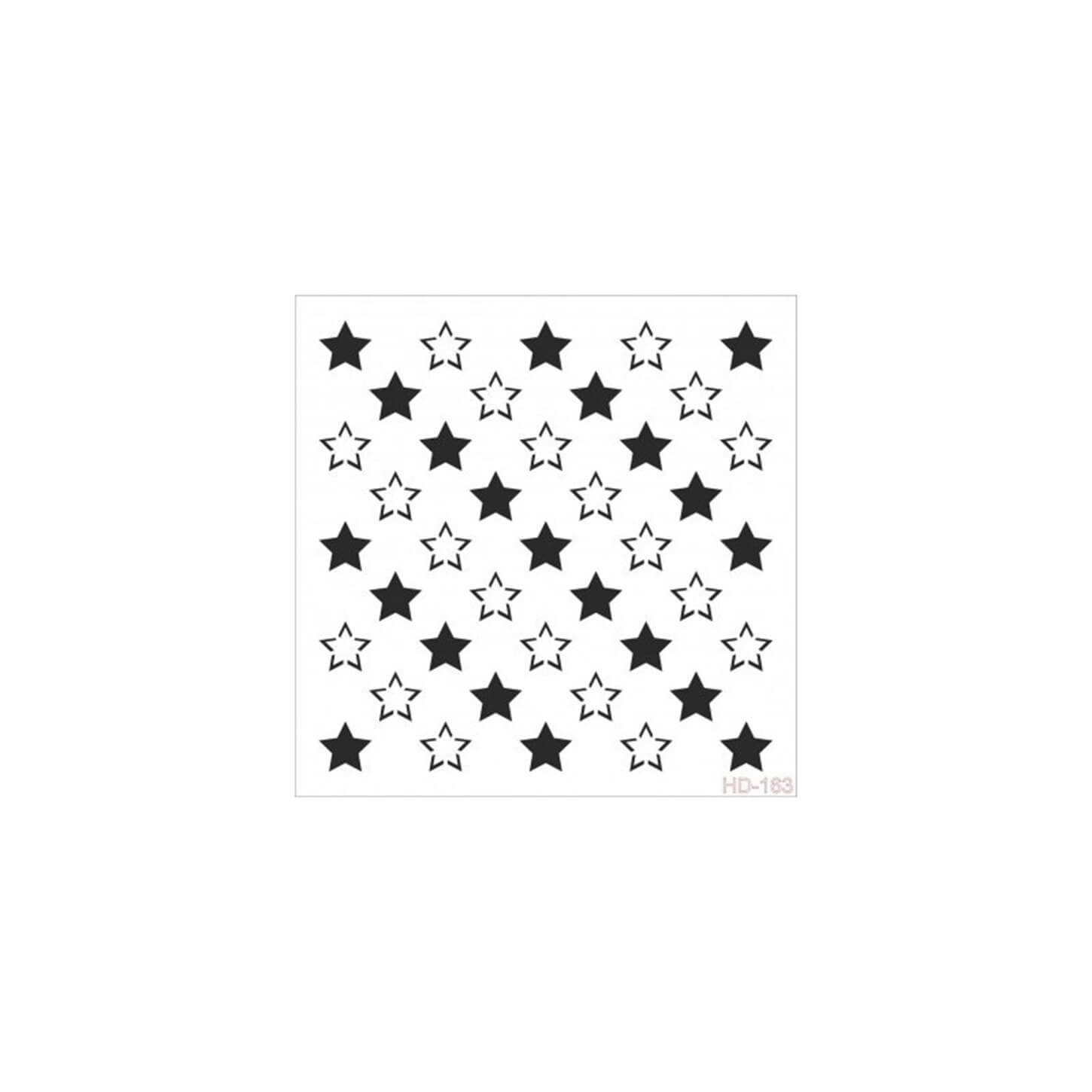 Трафарет для домашнего декора HD163 45х45