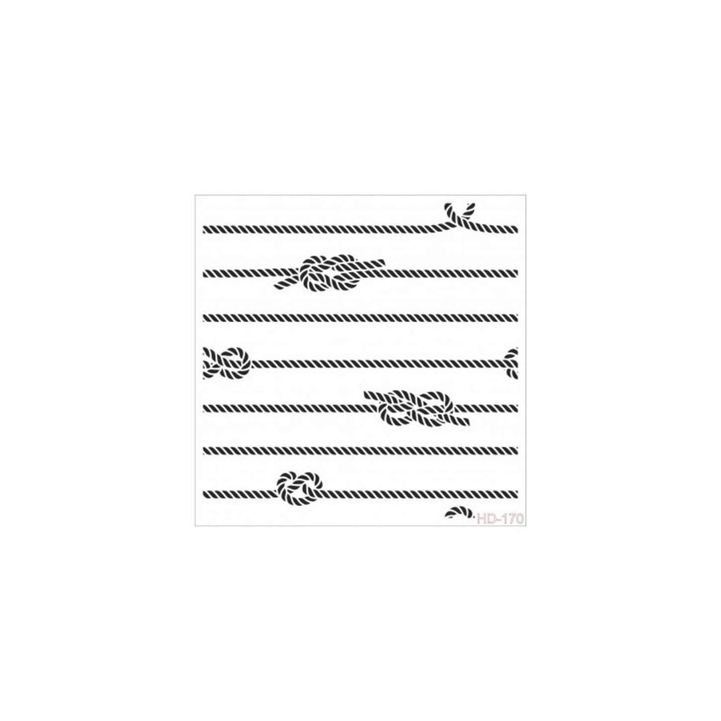 Трафарет для домашнего декора HD170 45x45