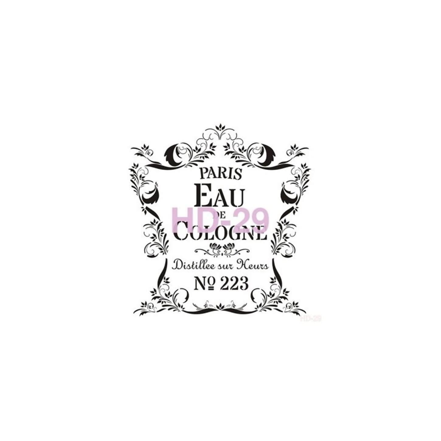 Трафарет для домашнего декора HD29 45х45