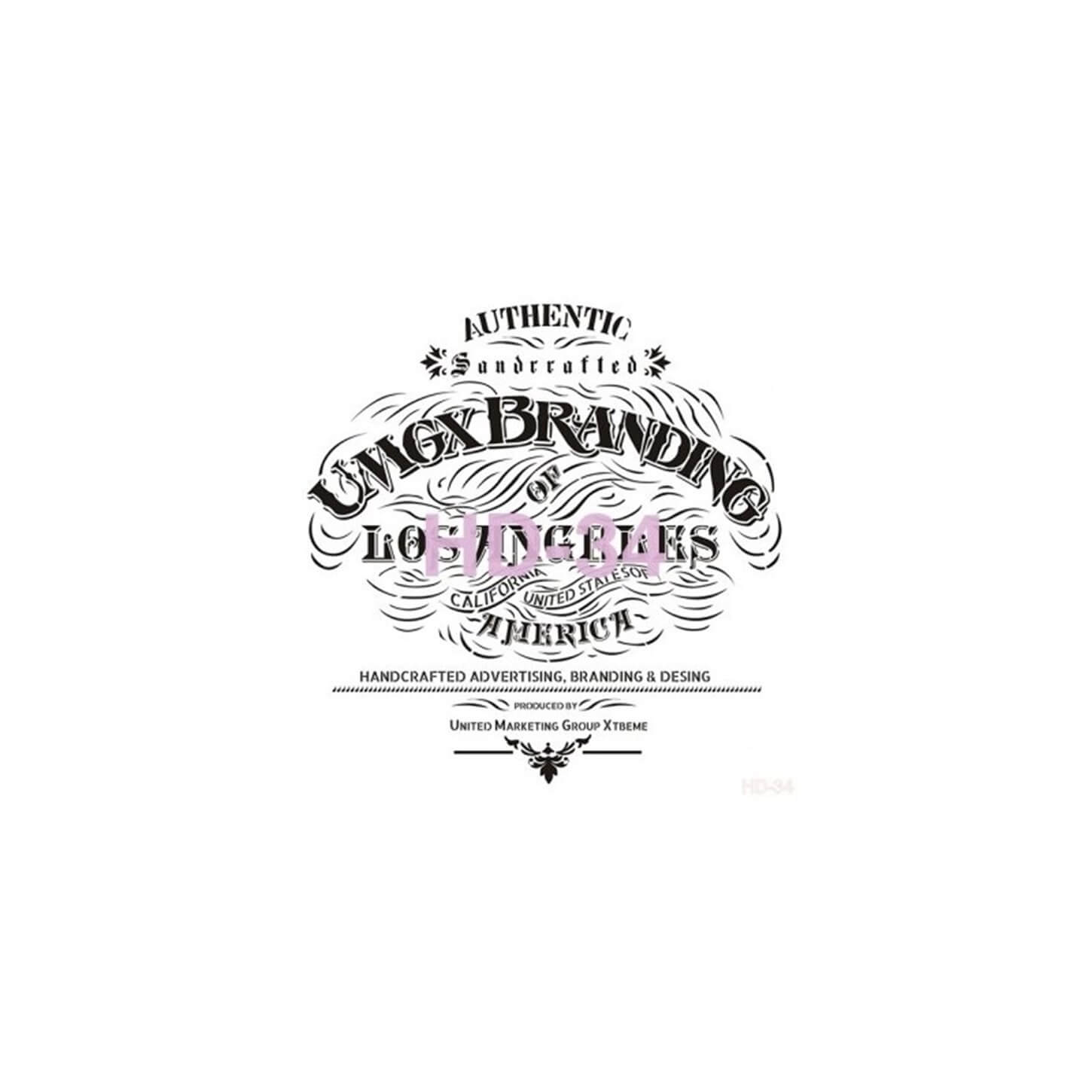 ديكور المنزل استنسل HD34 45x45