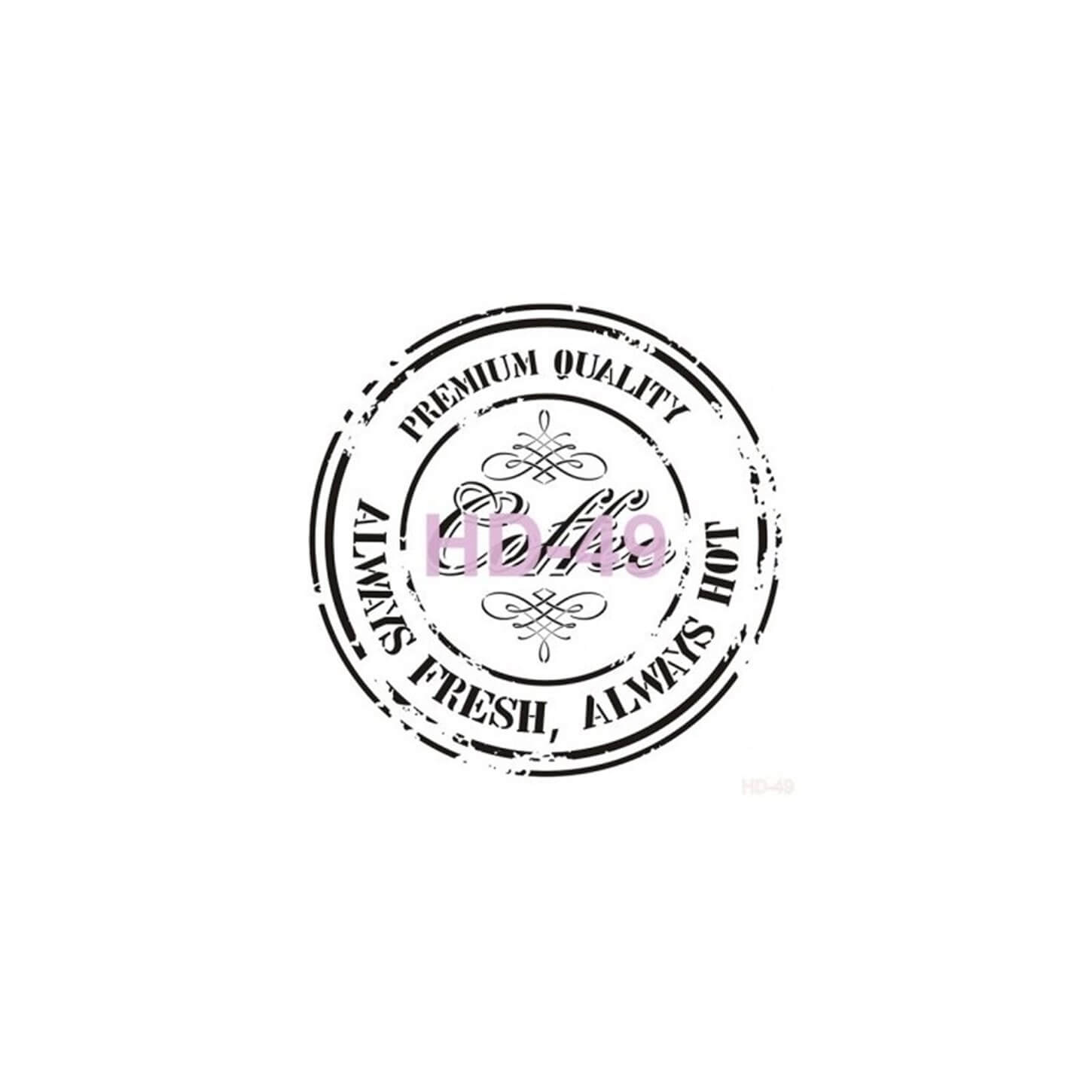 Трафарет для домашнего декора HD49 45x45