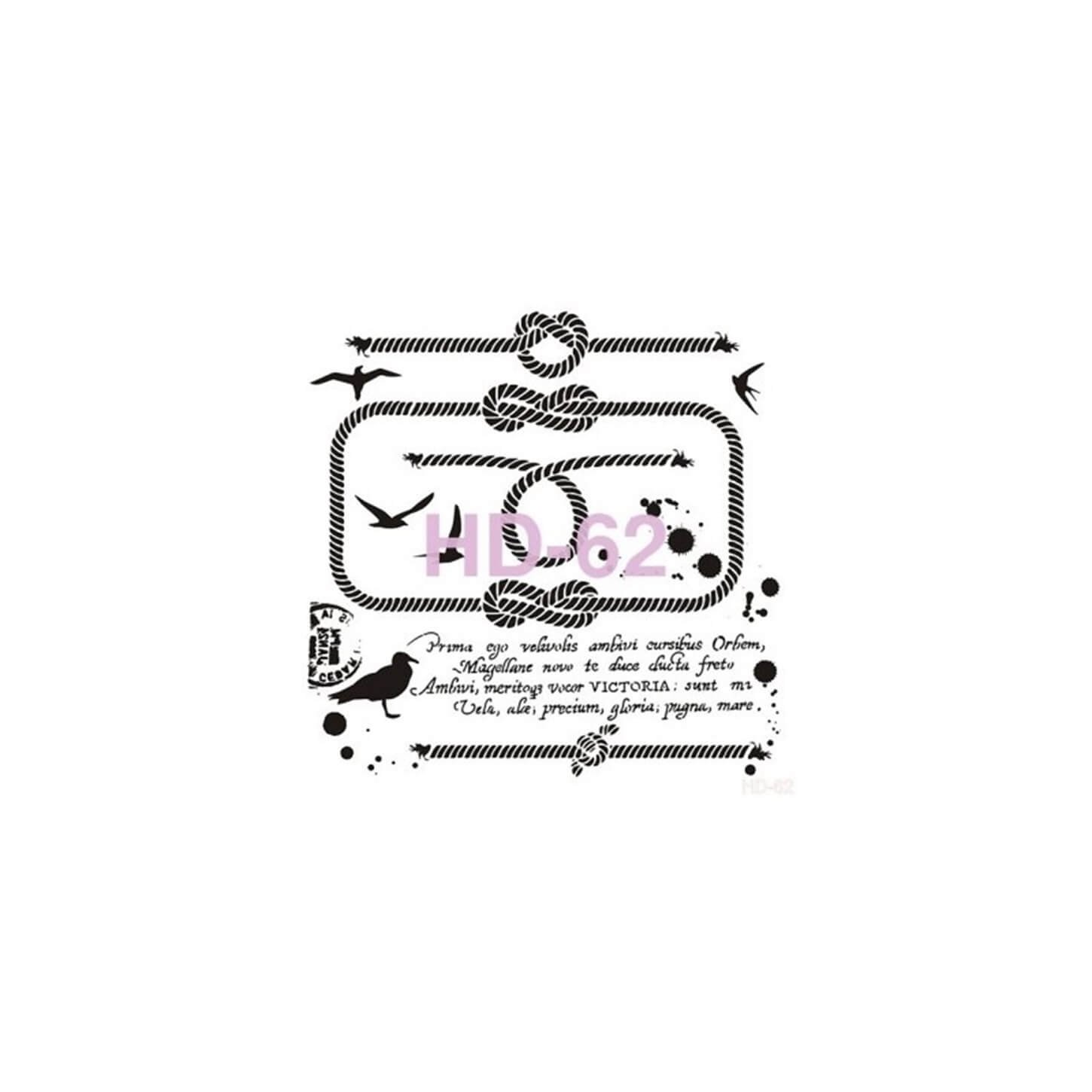 ديكور المنزل استنسل HD62 45x45