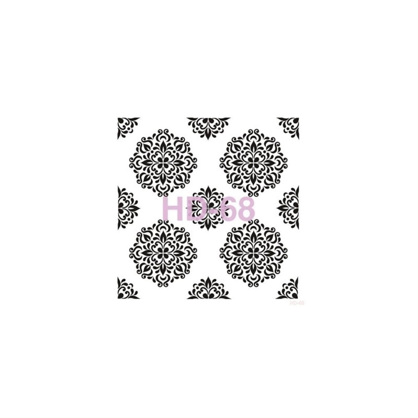 Трафарет для домашнего декора HD68 45x45