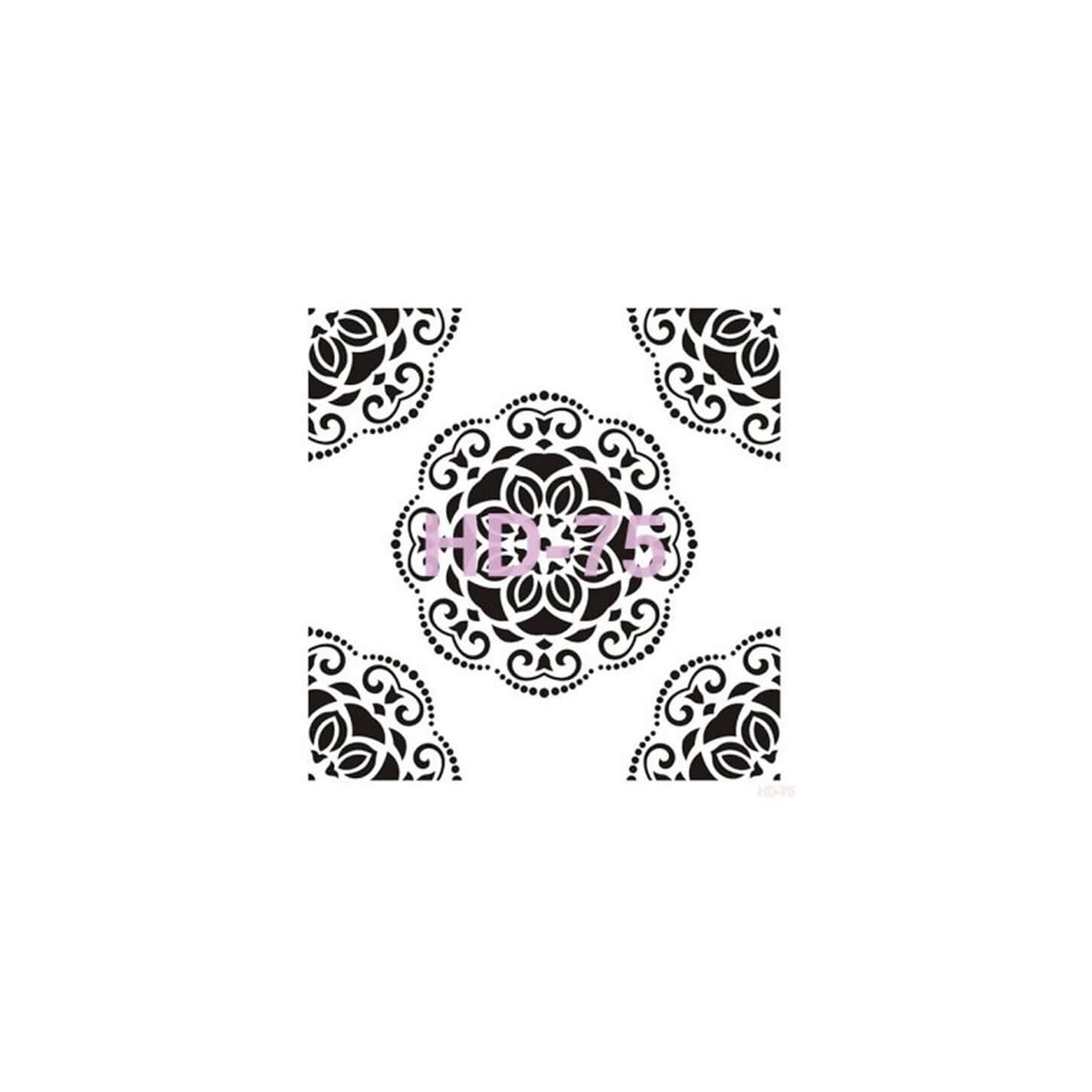 Трафарет для домашнего декора HD75 45х45