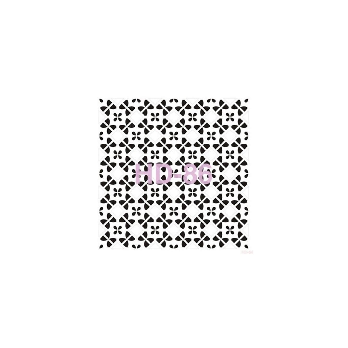 Трафарет для домашнего декора HD86 45х45