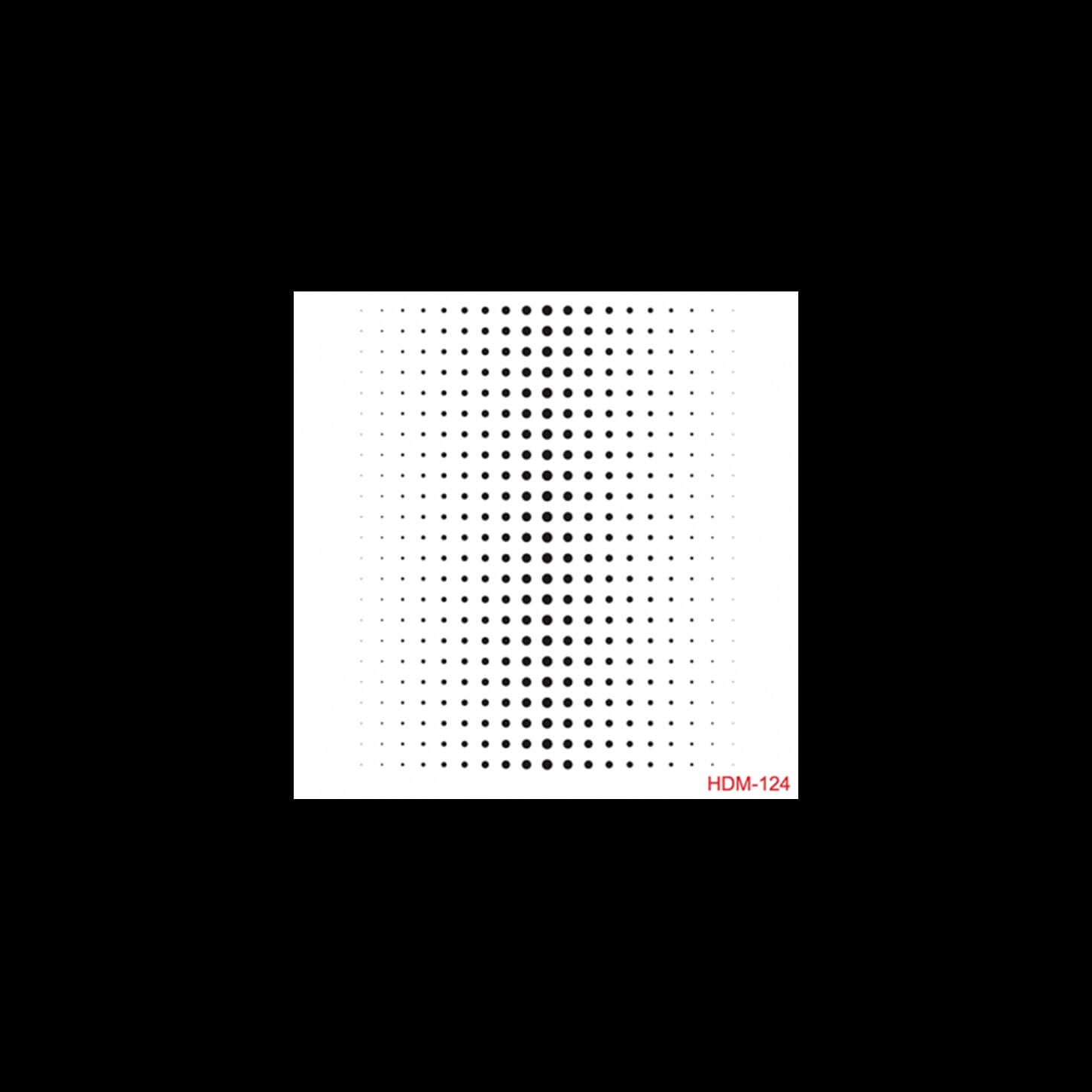 HDM124 ديكور المنزل ميدي استنسل 25x25