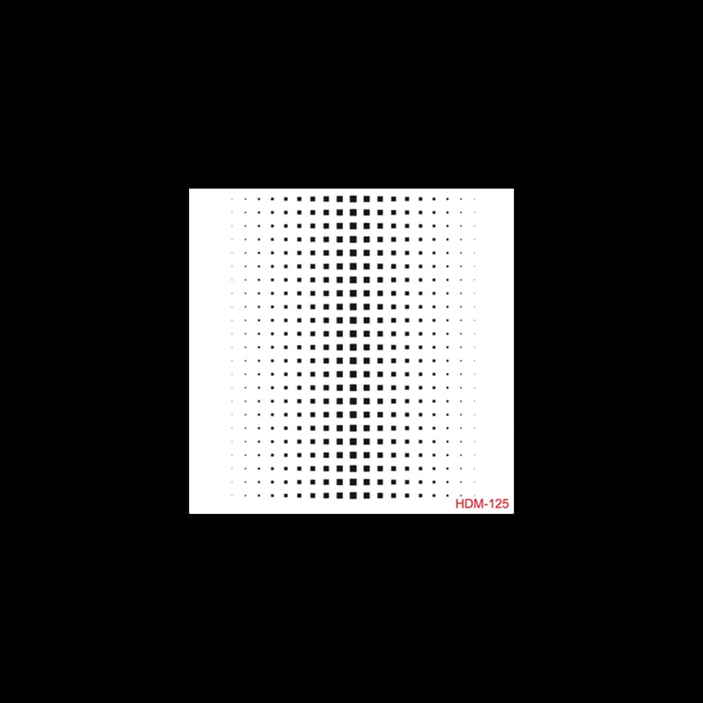 HDM125 ديكور المنزل ميدي استنسل 25x25