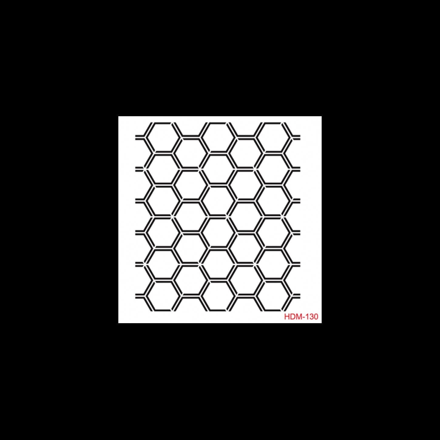 HDM130 ديكور المنزل ميدي استنسل 25x25