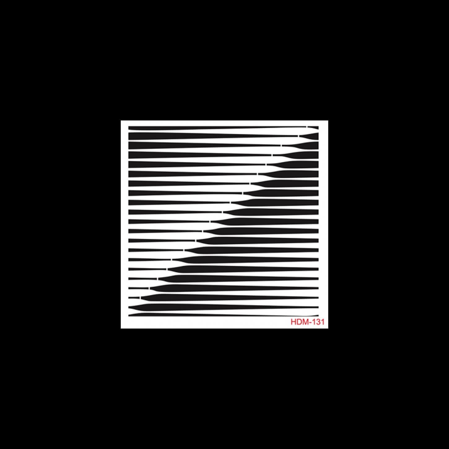 HDM131 ديكور المنزل ميدي استنسل 25x25