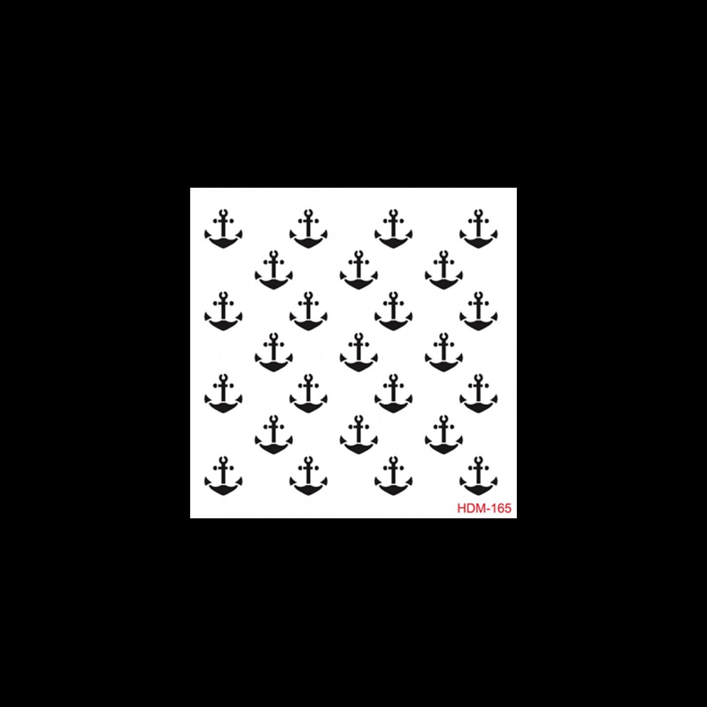 HDM165 ديكور المنزل ميدي استنسل 25x25