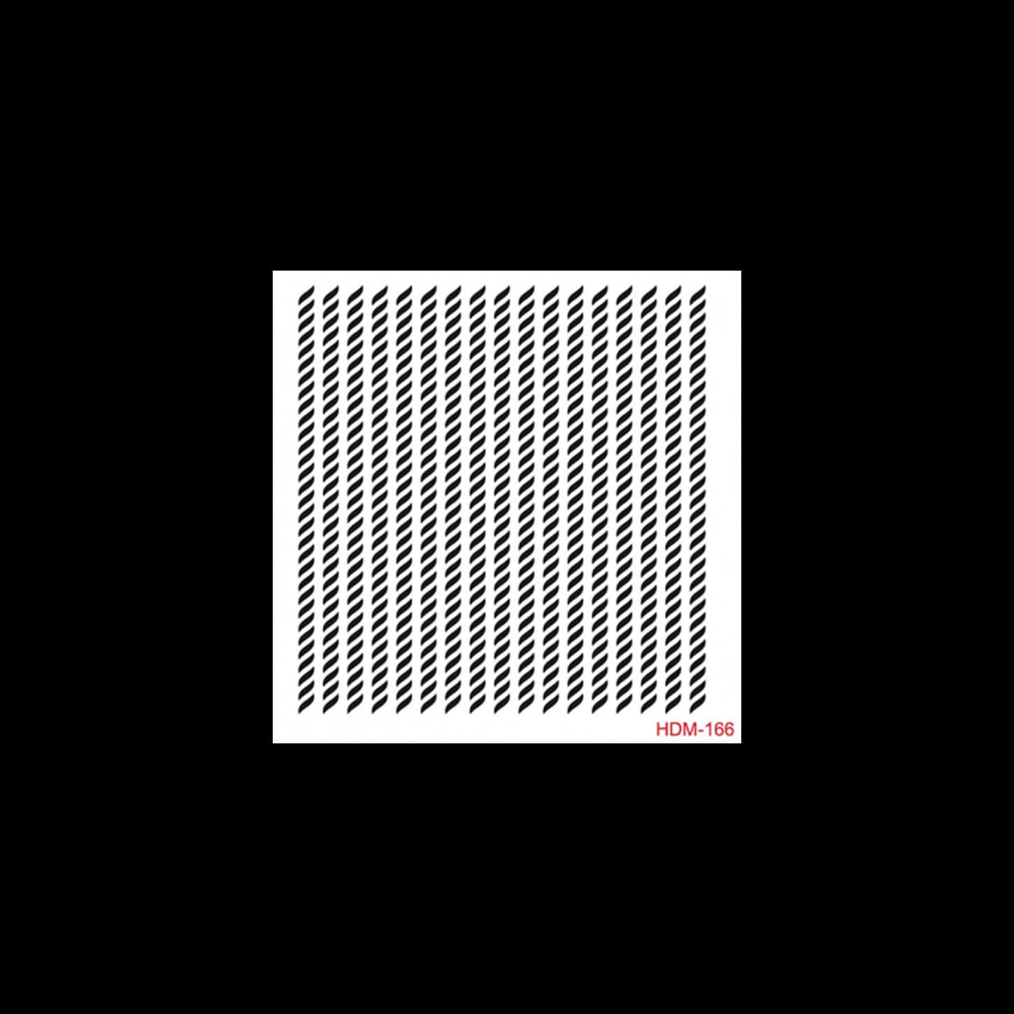 HDM166 ديكور المنزل ميدي استنسل 25x25