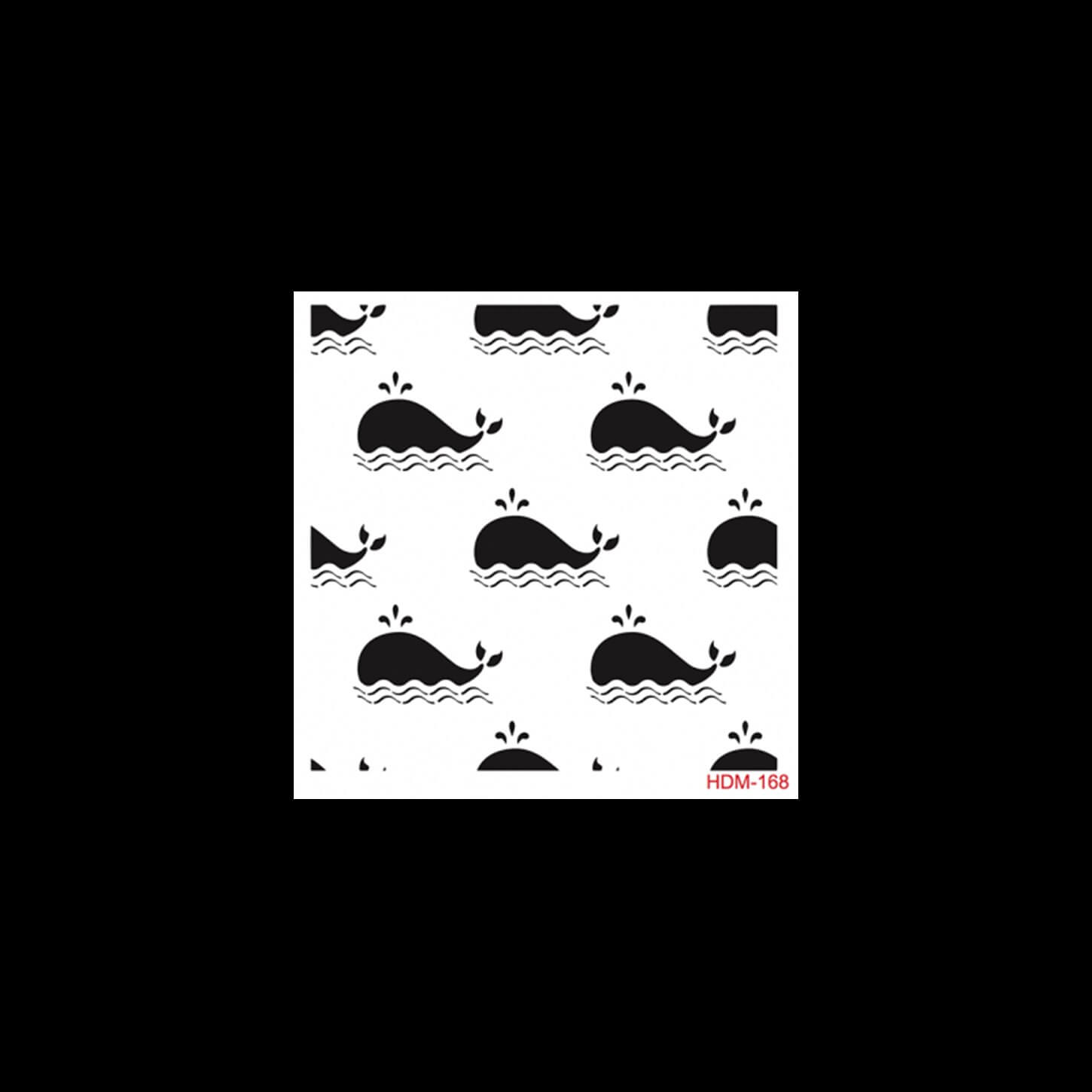 HDM168 ديكور المنزل ميدي استنسل 25x25