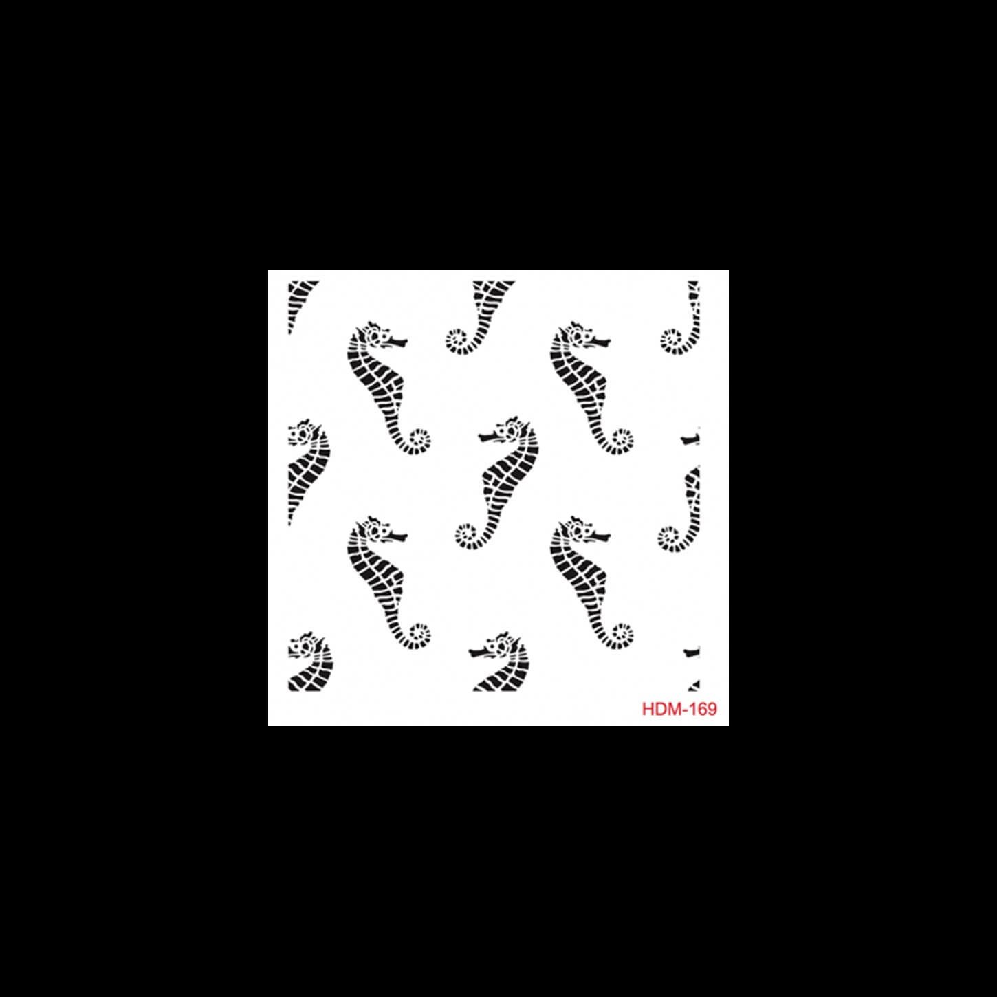 HDM169 ديكور المنزل ميدي استنسل 25x25