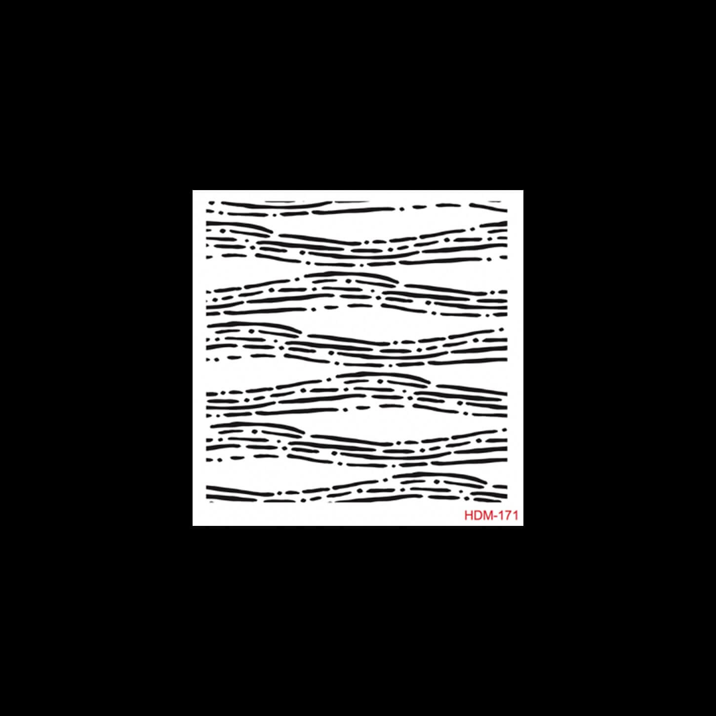 HDM171 ديكور المنزل ميدي استنسل 25x25