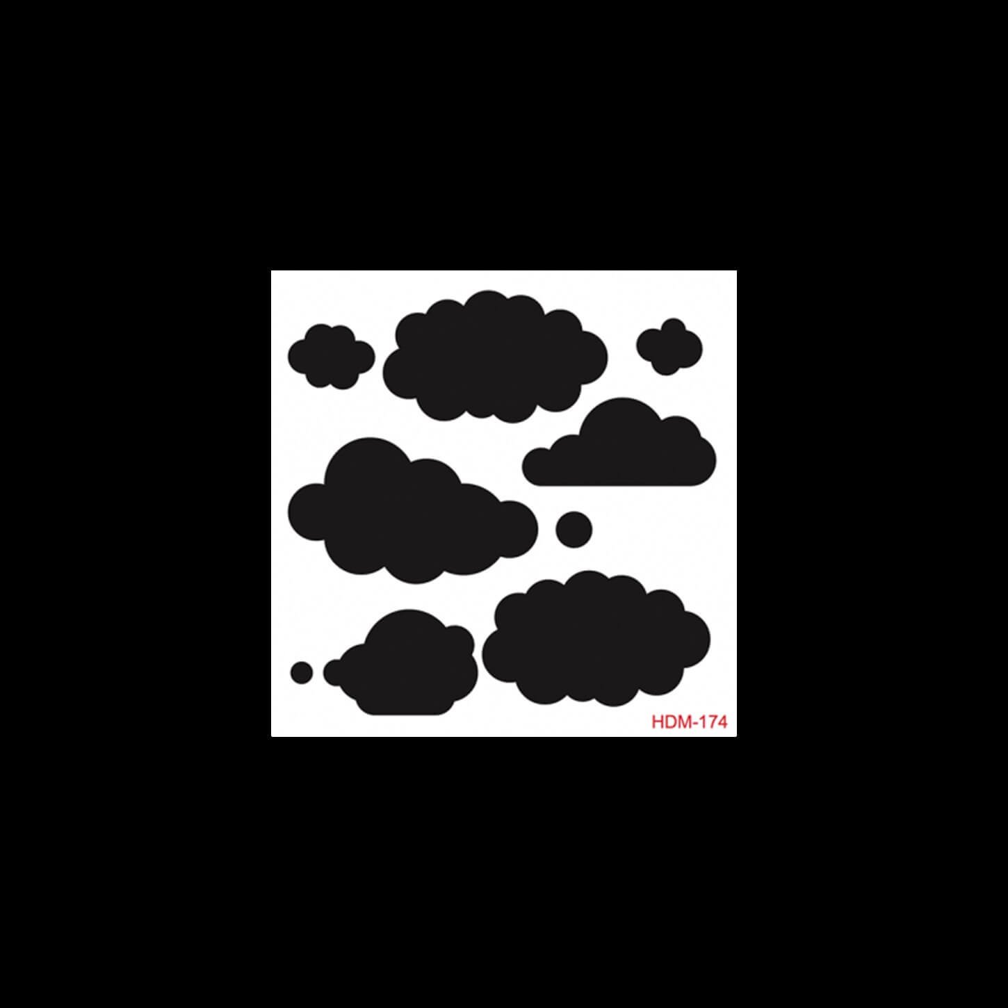 HDM174 Трафарет миди для домашнего декора 25x25