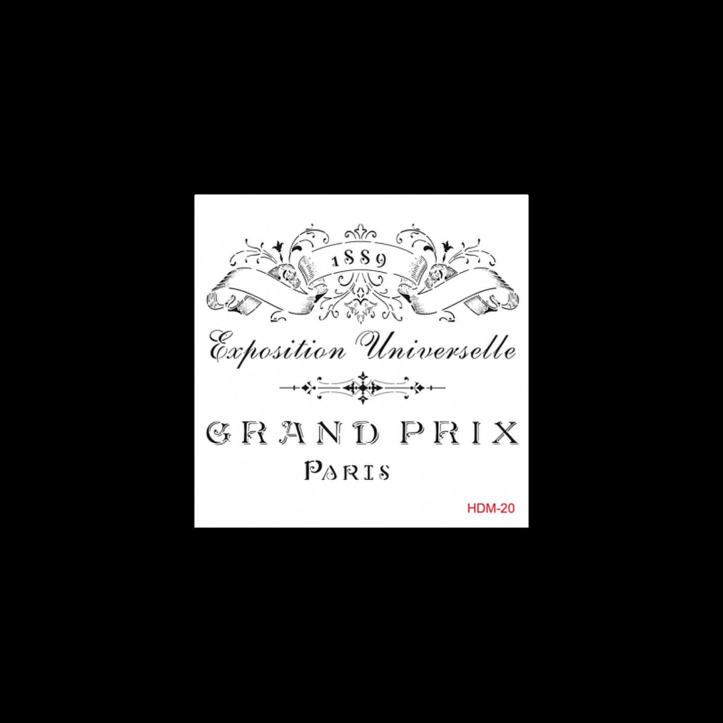 HDM20 ديكور المنزل ميدي استنسل 25x25