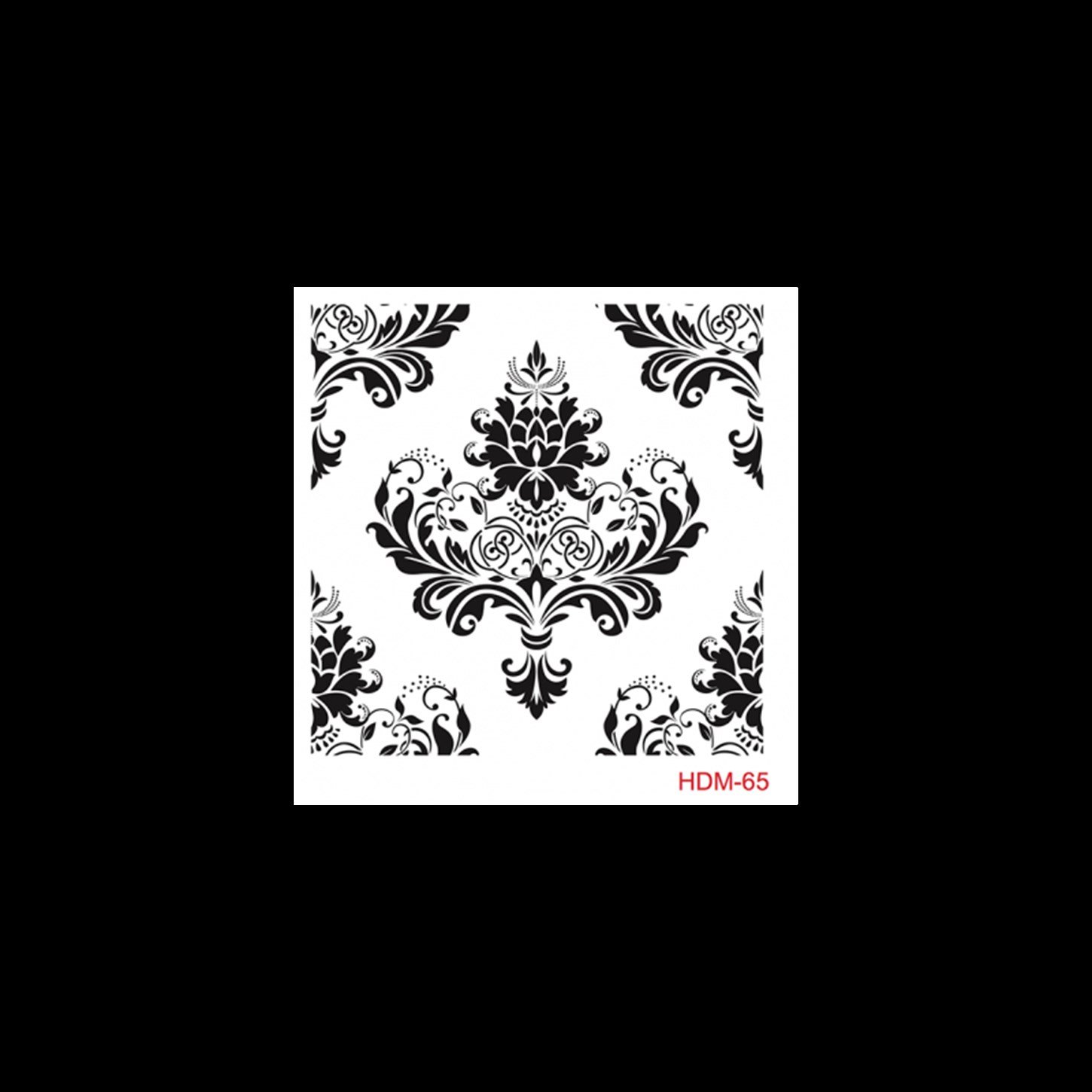 HDM65 Трафарет миди для домашнего декора 25x25