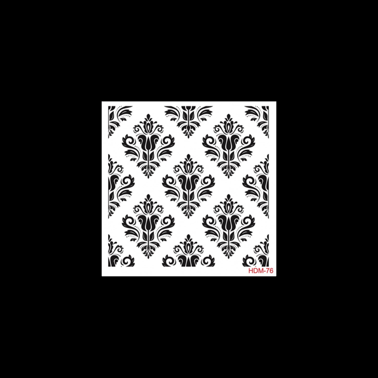 HDM76 Трафарет миди для домашнего декора 25x25