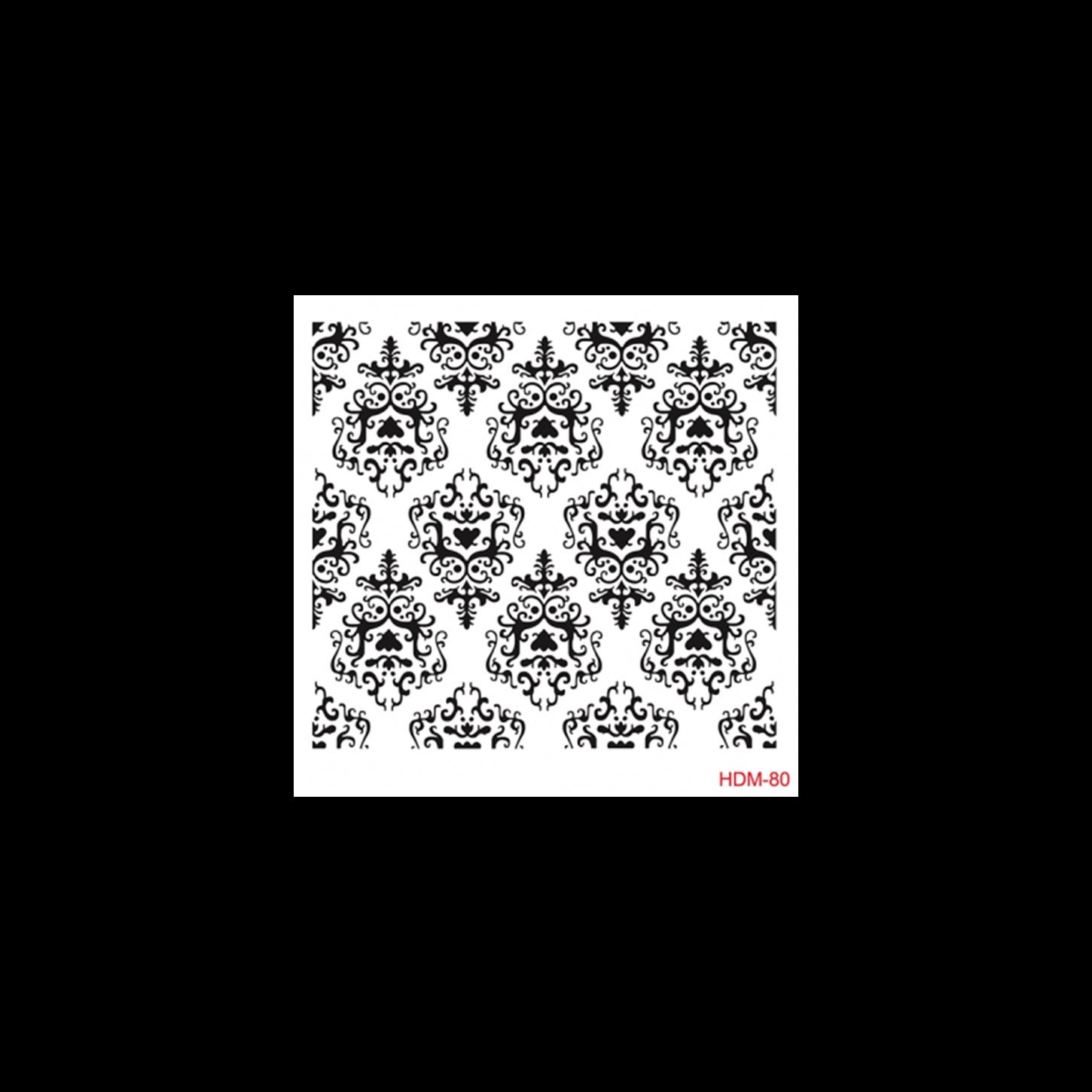 HDM80 Трафарет миди для домашнего декора 25x25